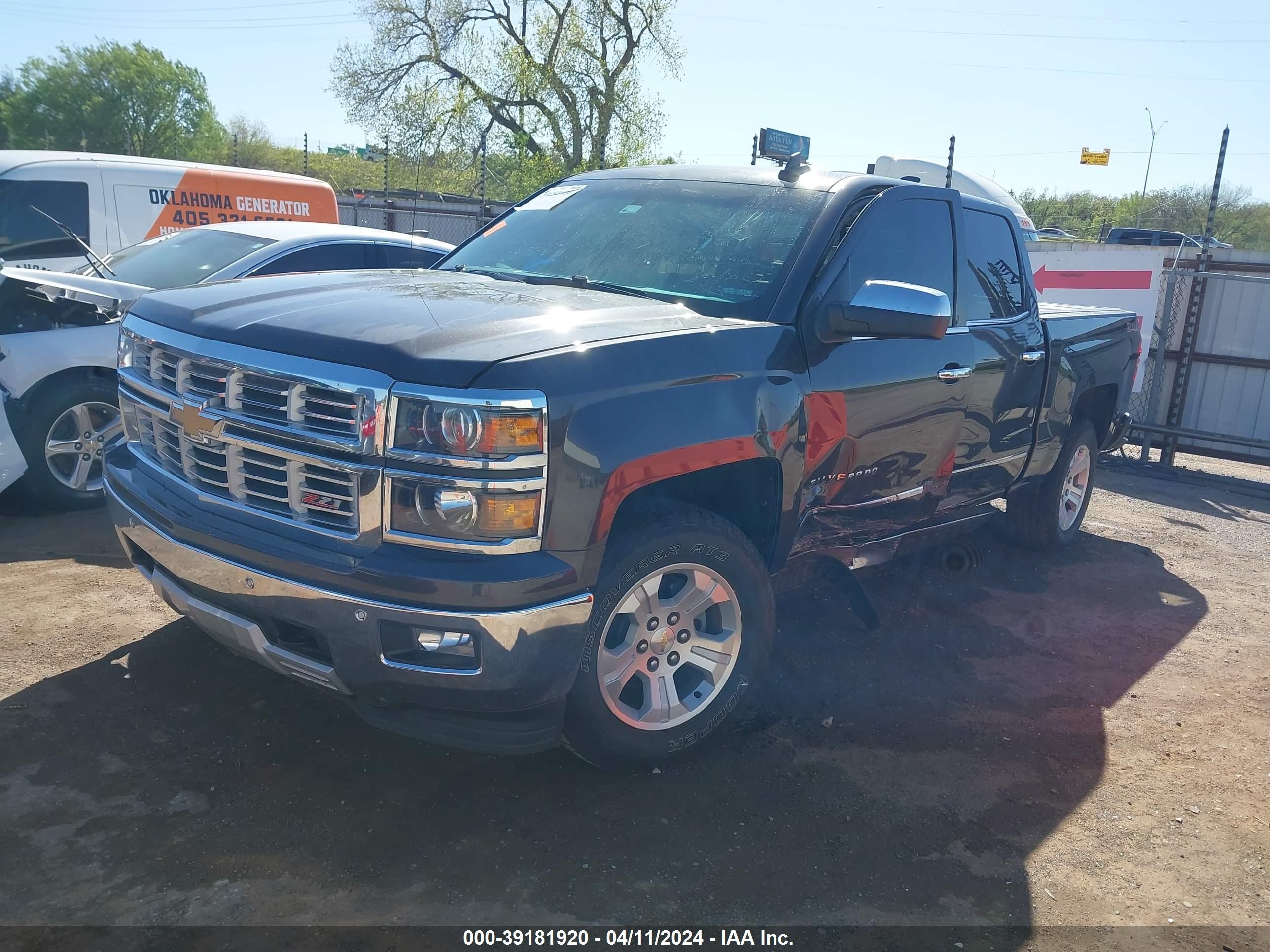 2015 Chevrolet Silverado 1500 2Lz vin: 3GCUKSEC6FG433109