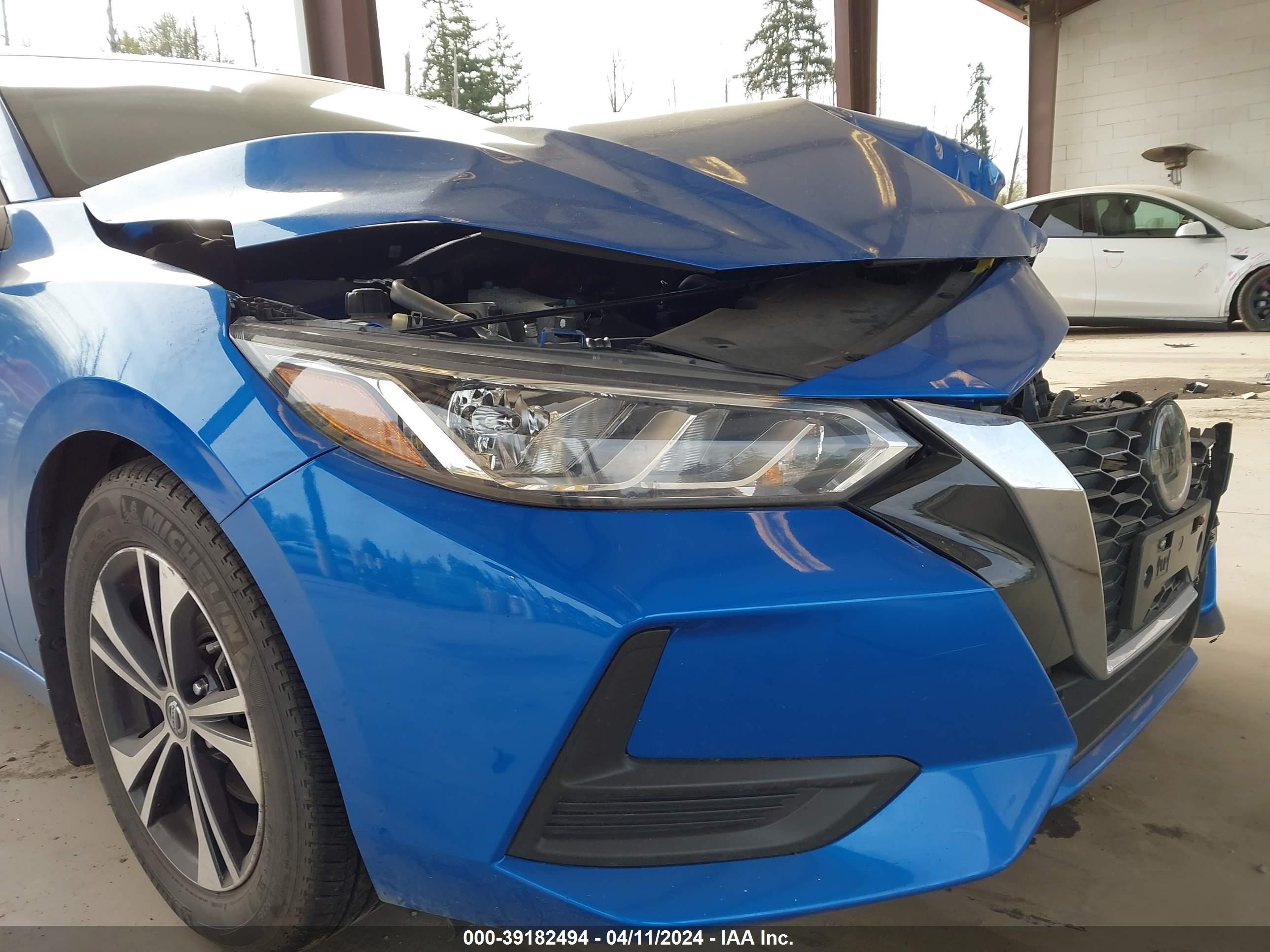 2021 Nissan Sentra Sv Xtronic Cvt vin: 3N1AB8CV6MY205065