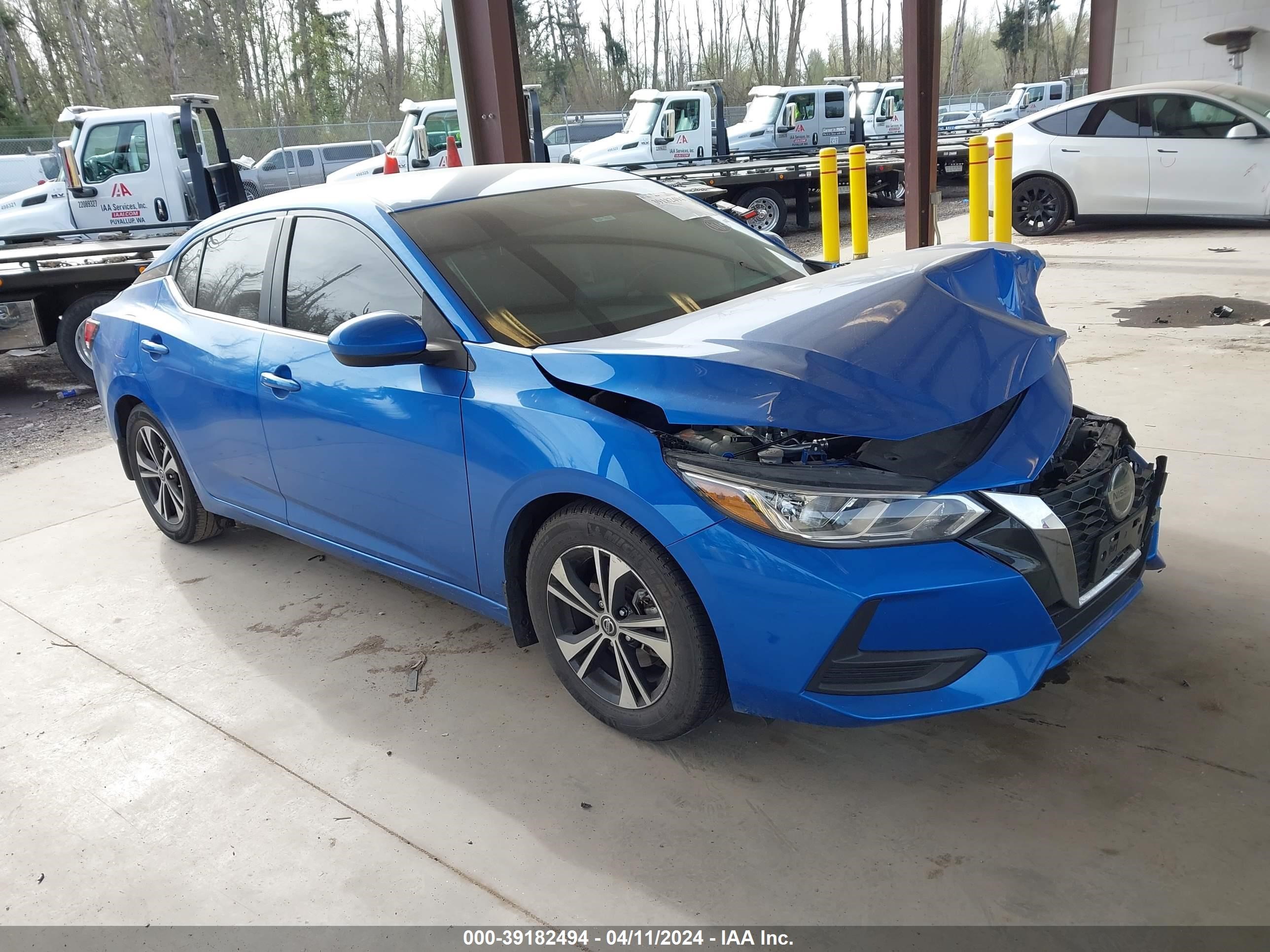 2021 Nissan Sentra Sv Xtronic Cvt vin: 3N1AB8CV6MY205065