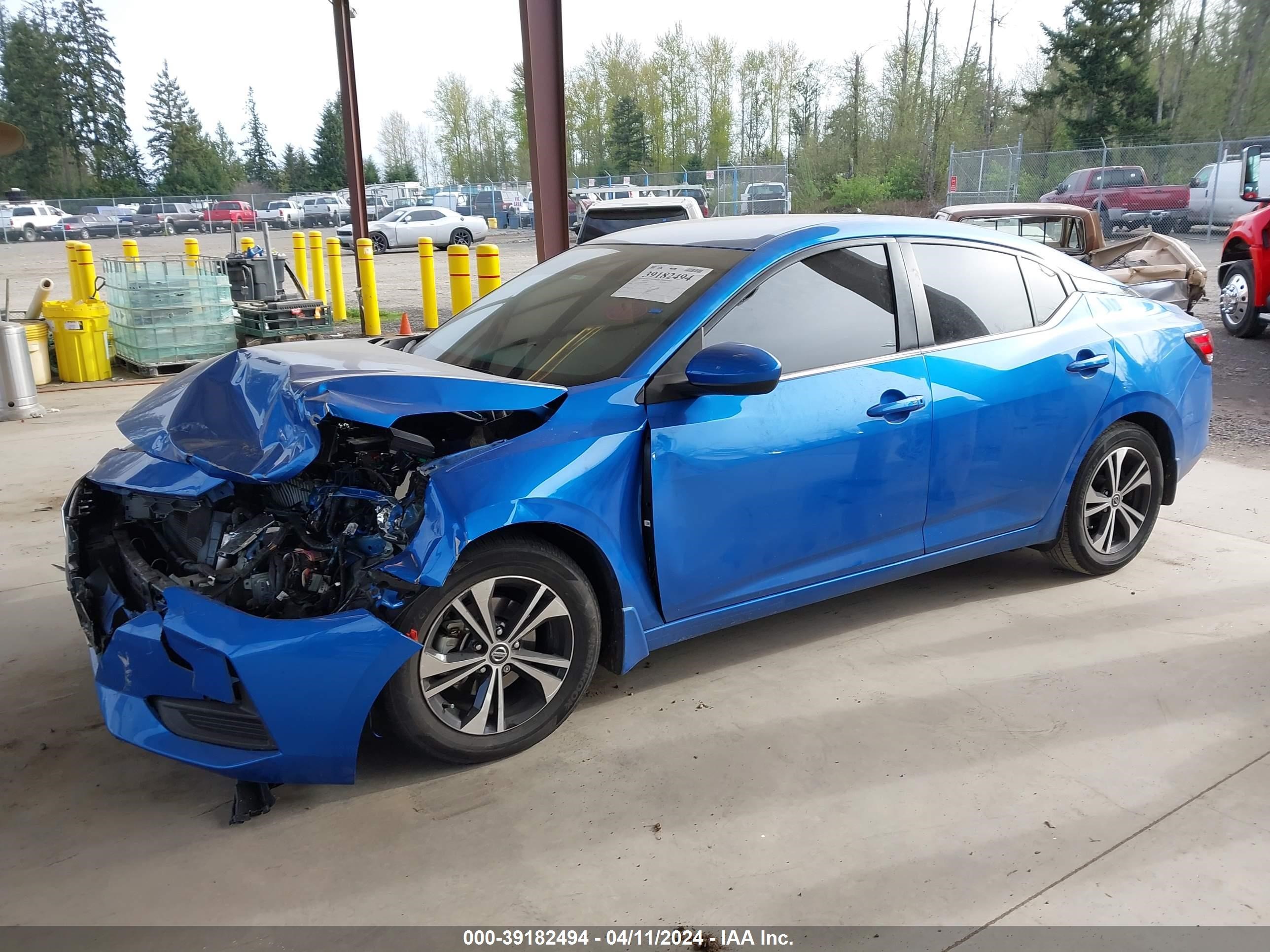 2021 Nissan Sentra Sv Xtronic Cvt vin: 3N1AB8CV6MY205065