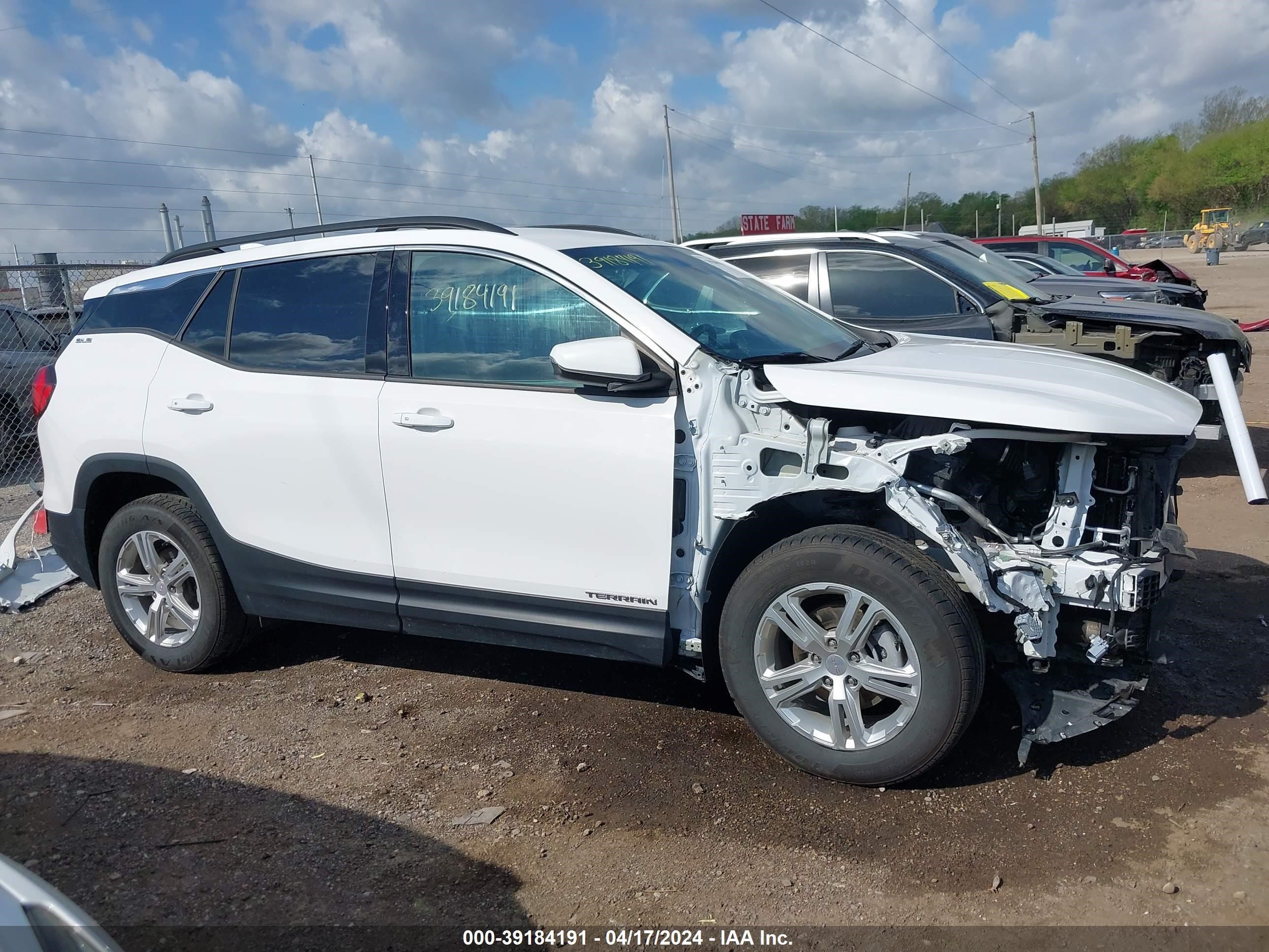 2020 GMC Terrain Fwd Sle vin: 3GKALMEV6LL209049