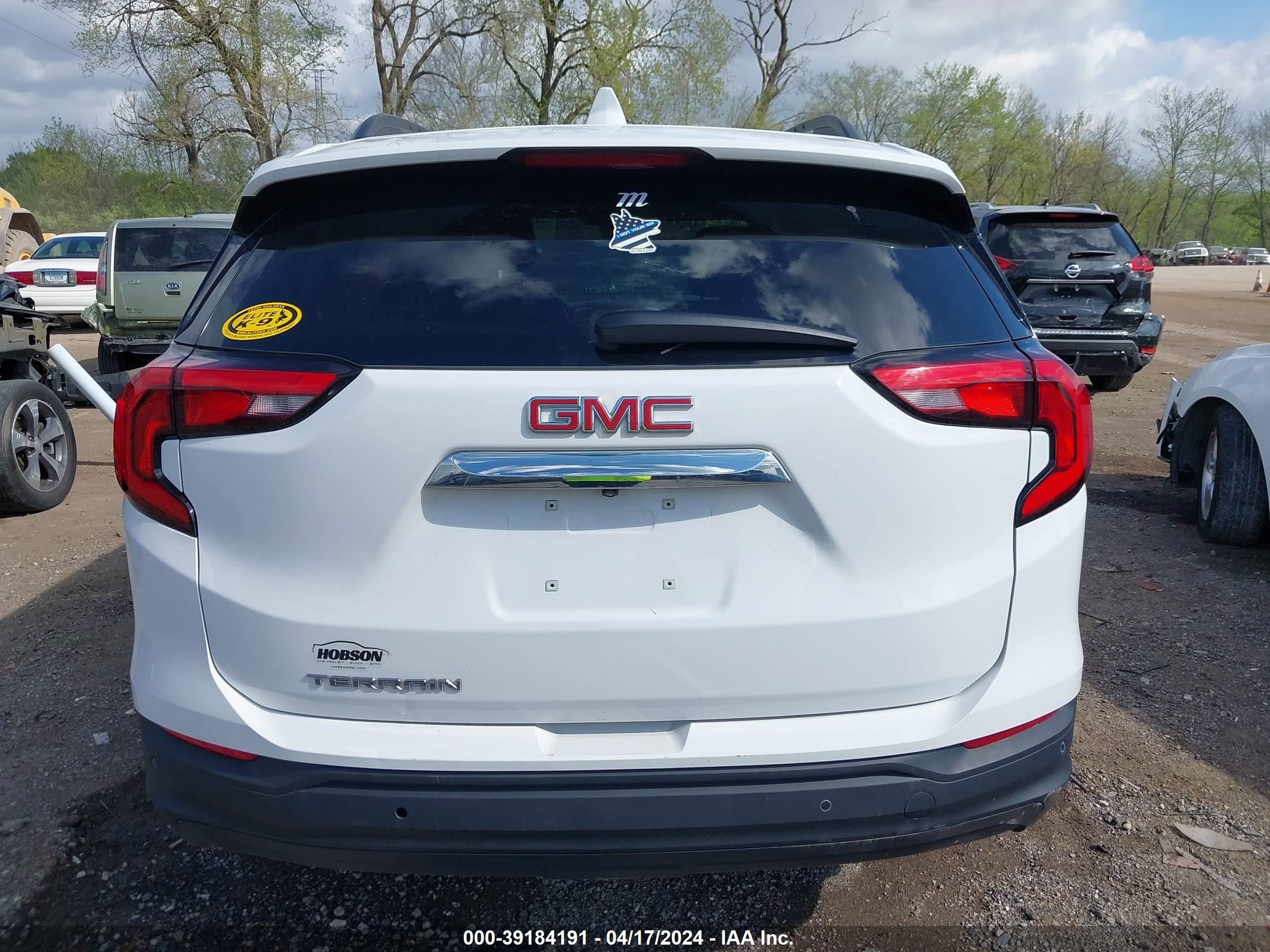 2020 GMC Terrain Fwd Sle vin: 3GKALMEV6LL209049