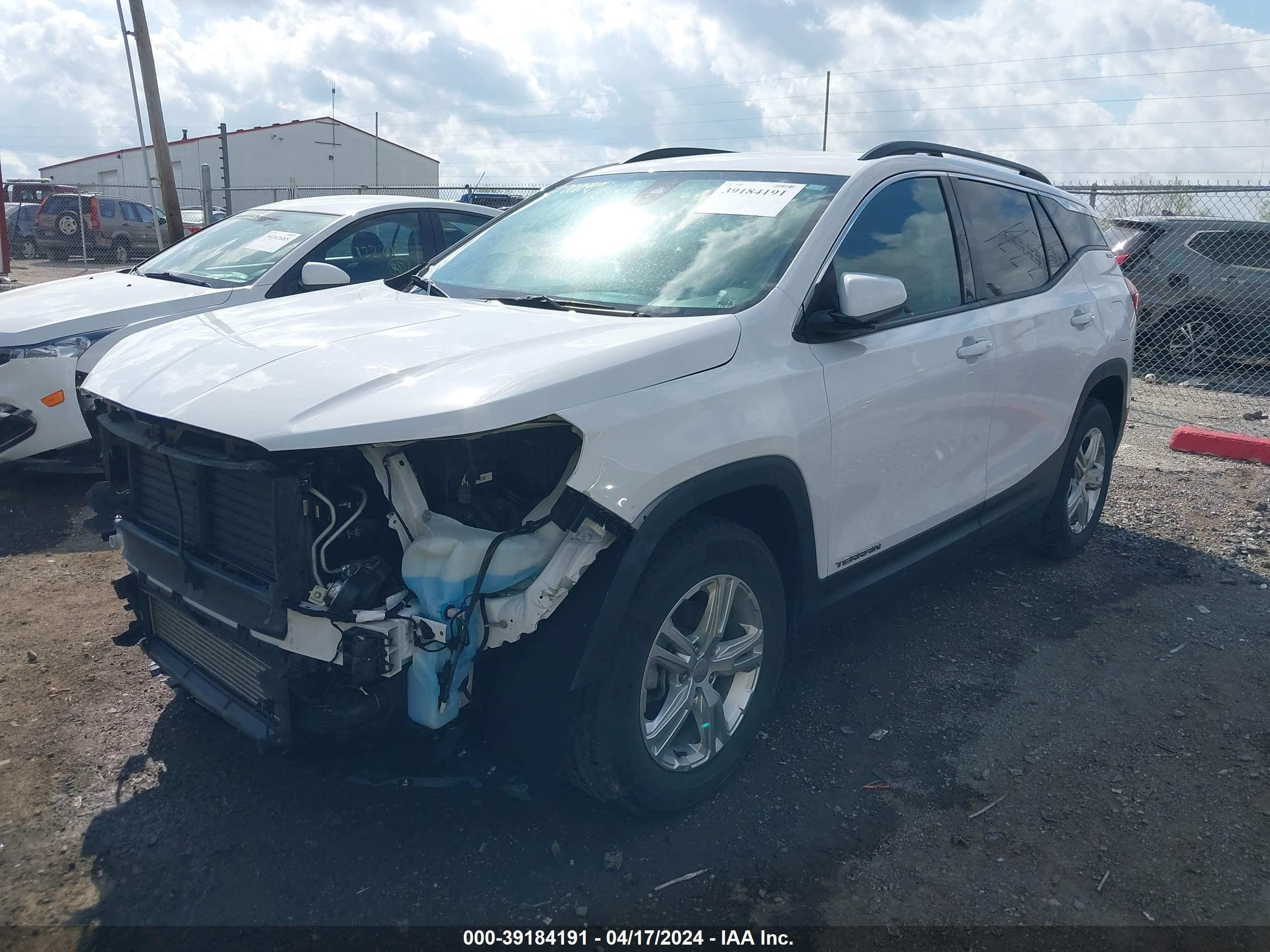 2020 GMC Terrain Fwd Sle vin: 3GKALMEV6LL209049