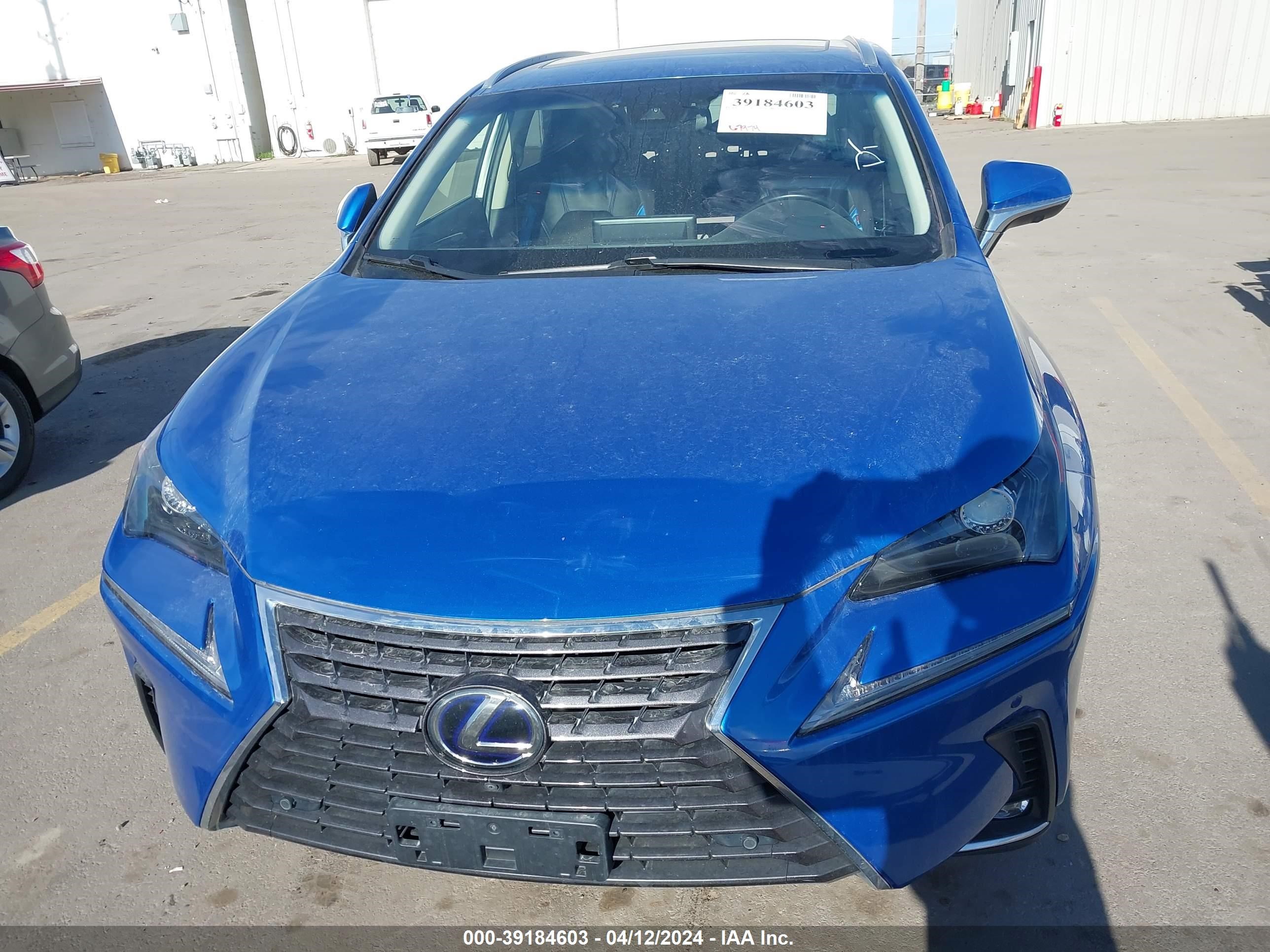 2018 Lexus Nx 300H vin: JTJBJRBZ9J2091164