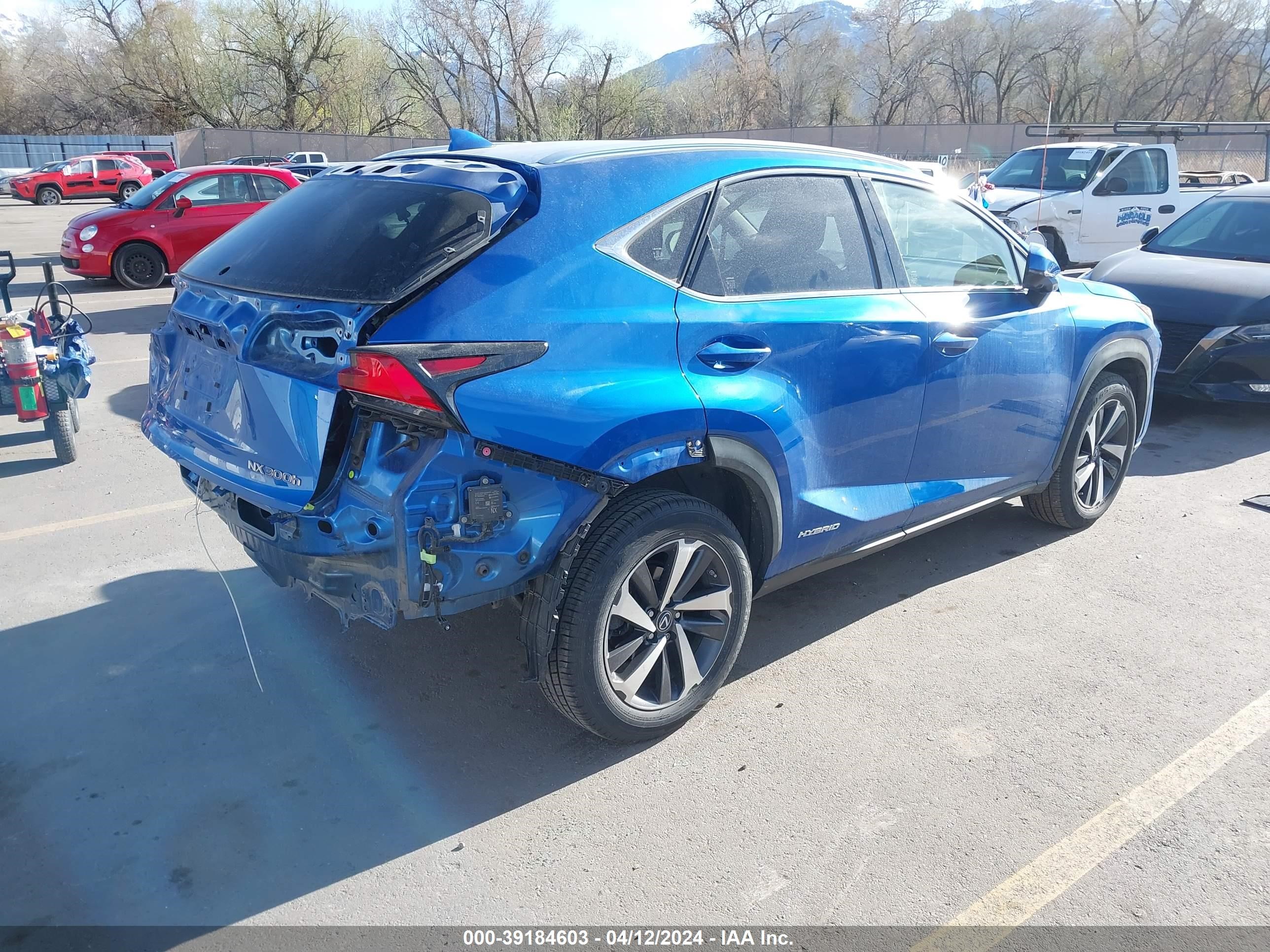 2018 Lexus Nx 300H vin: JTJBJRBZ9J2091164