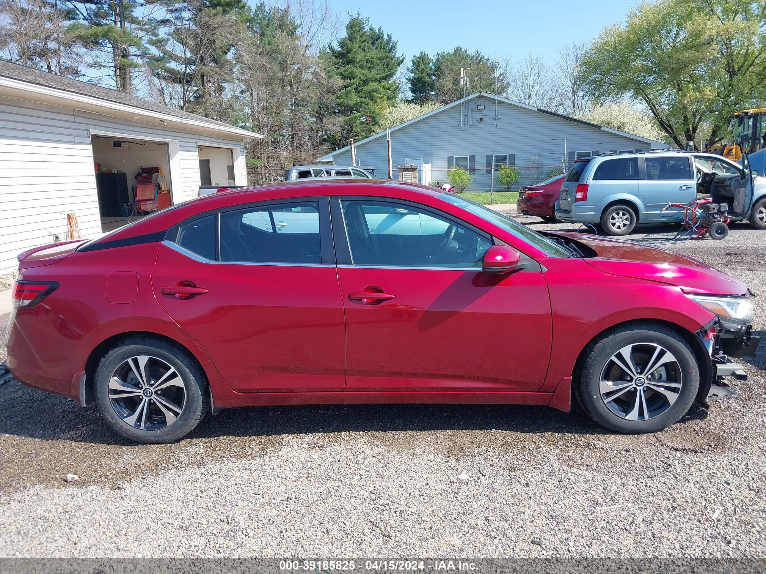 2020 Nissan Sentra Sv Xtronic Cvt vin: 3N1AB8CV1LY272963