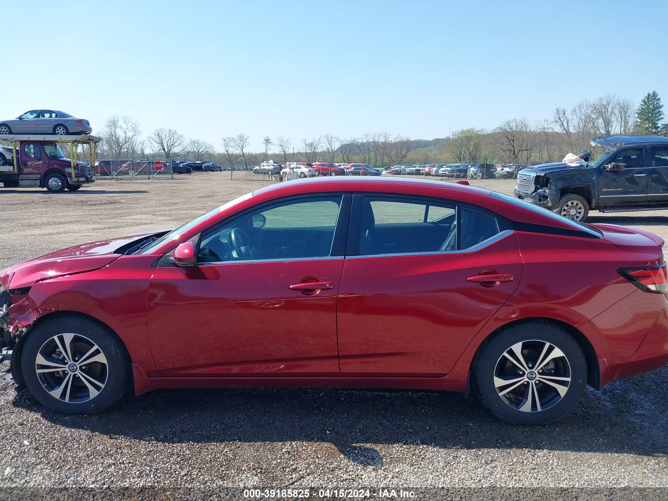 2020 Nissan Sentra Sv Xtronic Cvt vin: 3N1AB8CV1LY272963