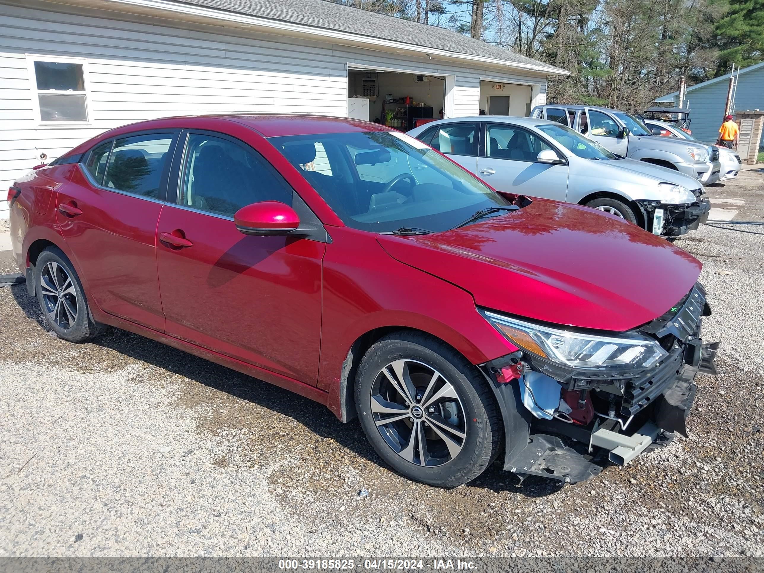 2020 Nissan Sentra Sv Xtronic Cvt vin: 3N1AB8CV1LY272963