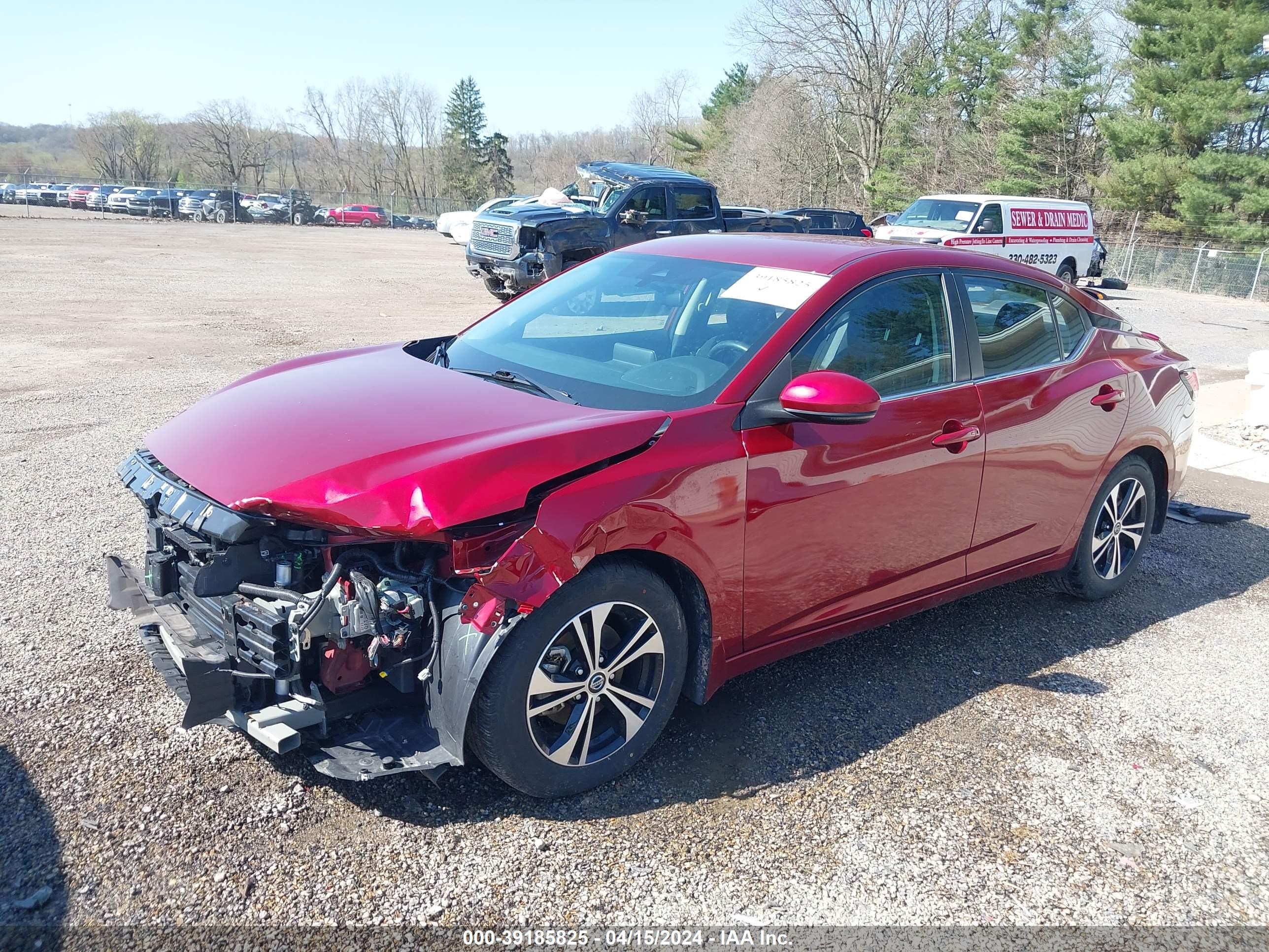 2020 Nissan Sentra Sv Xtronic Cvt vin: 3N1AB8CV1LY272963