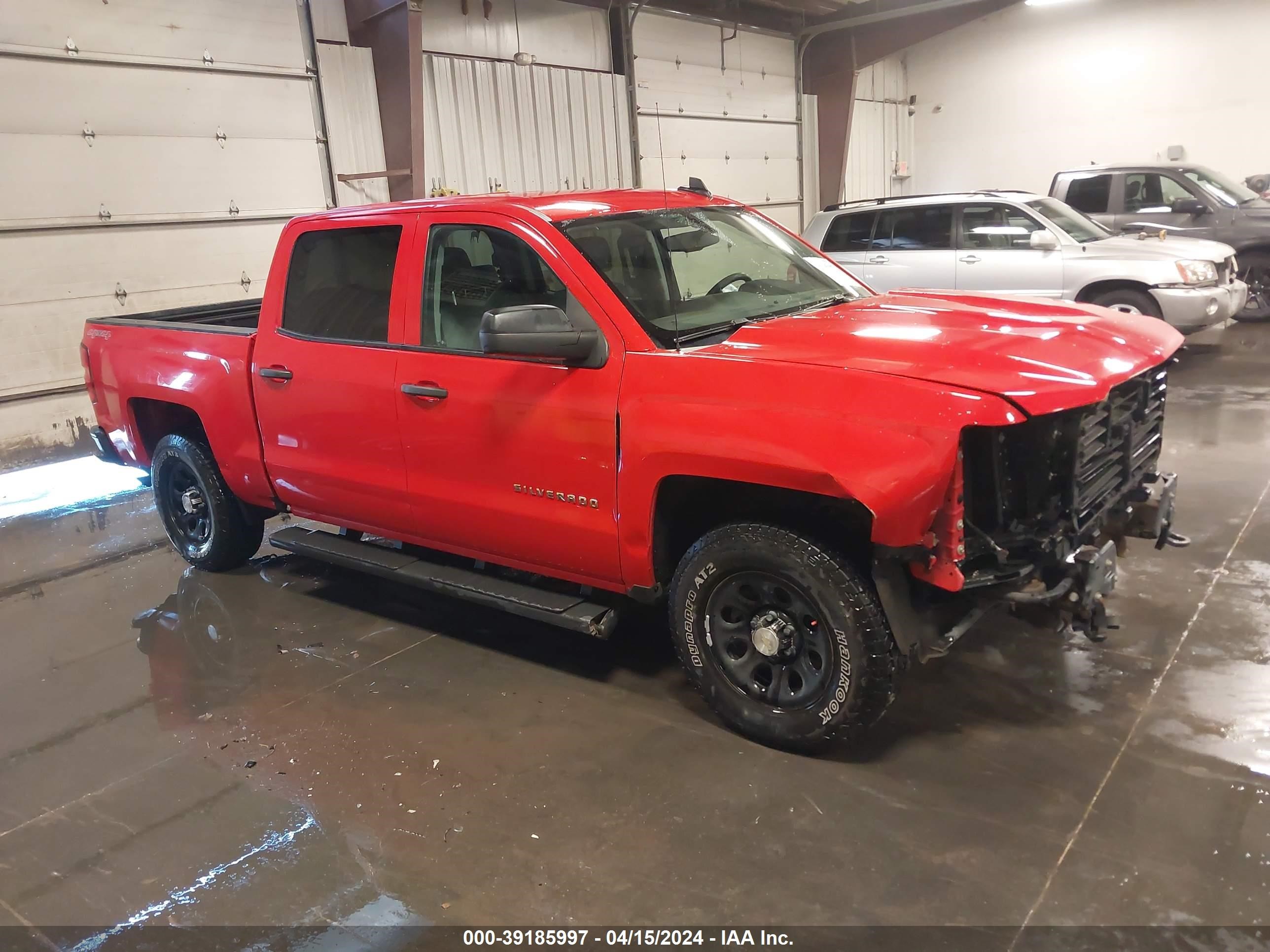 2017 Chevrolet Silverado 1500 Wt vin: 3GCUKNEC6HG165294