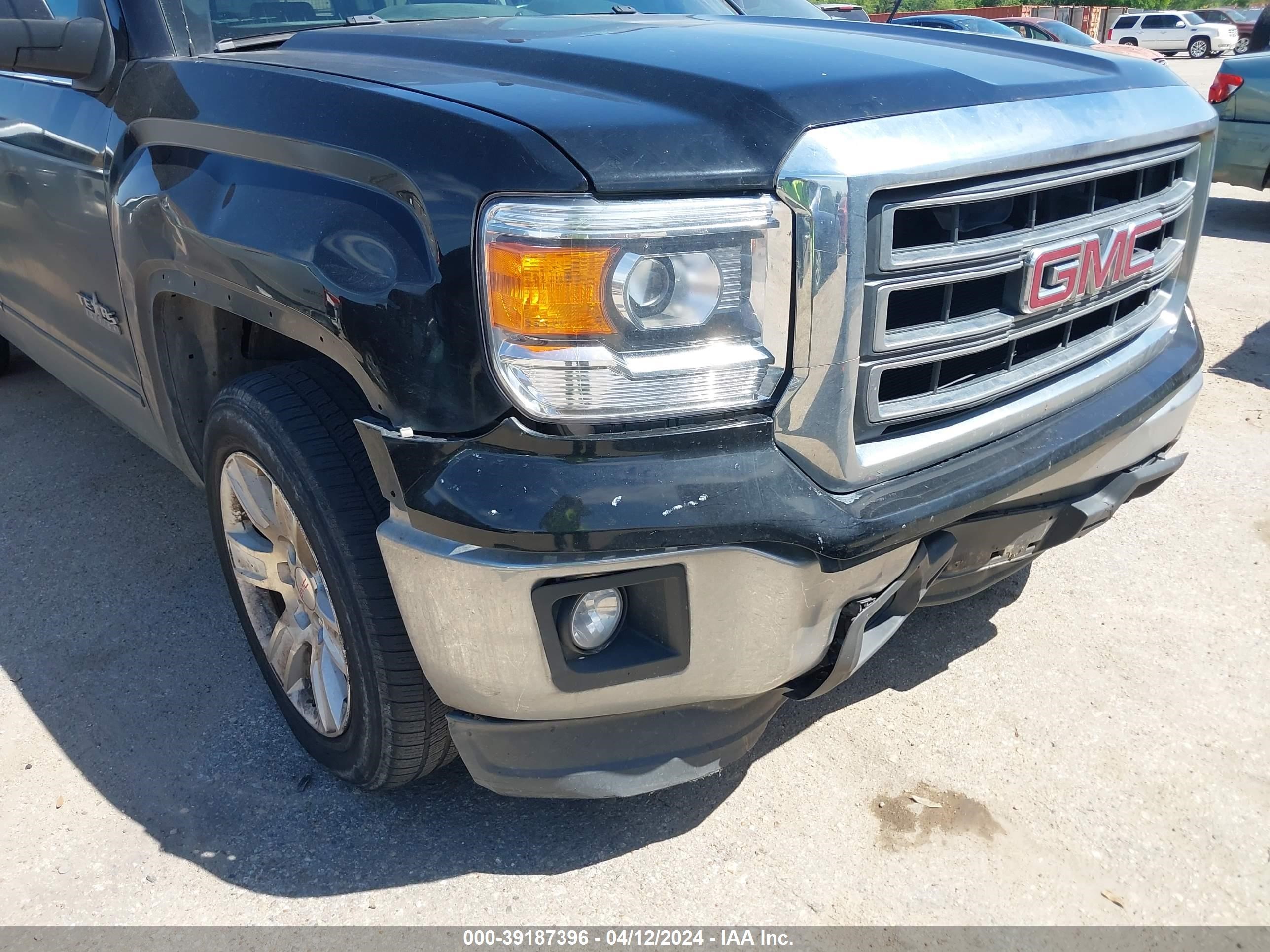 2015 GMC Sierra 1500 Sle vin: 3GTP1UEC7FG191328