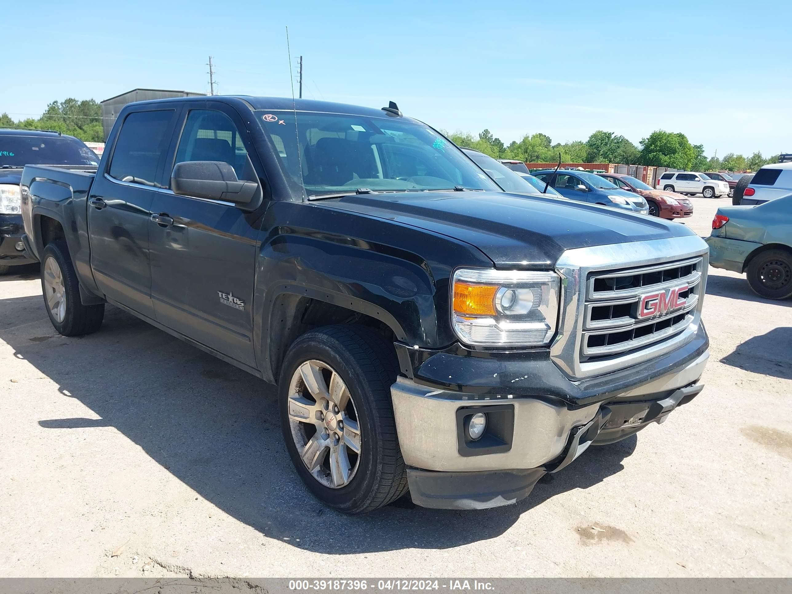 2015 GMC Sierra 1500 Sle vin: 3GTP1UEC7FG191328