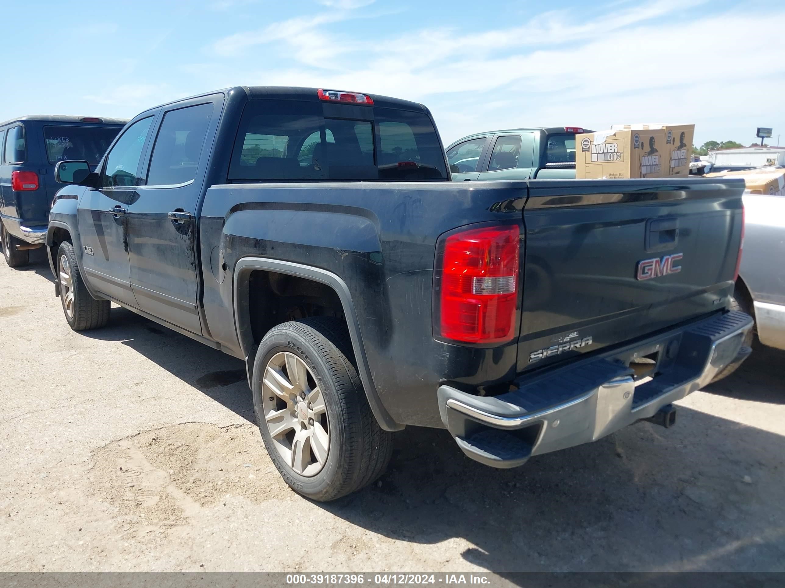 2015 GMC Sierra 1500 Sle vin: 3GTP1UEC7FG191328