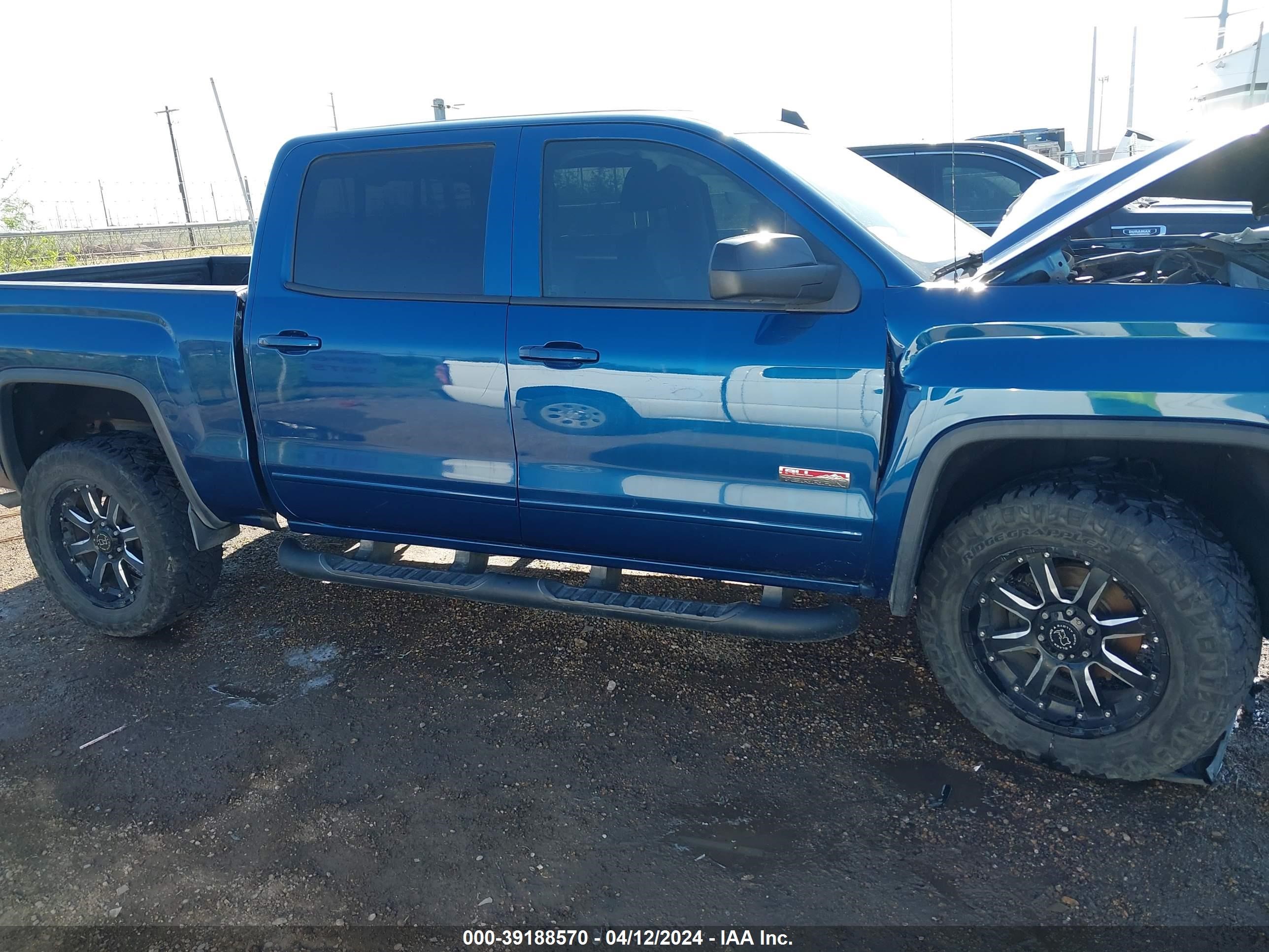 2017 GMC Sierra 1500 Slt vin: 3GTU2NEC4HG217215