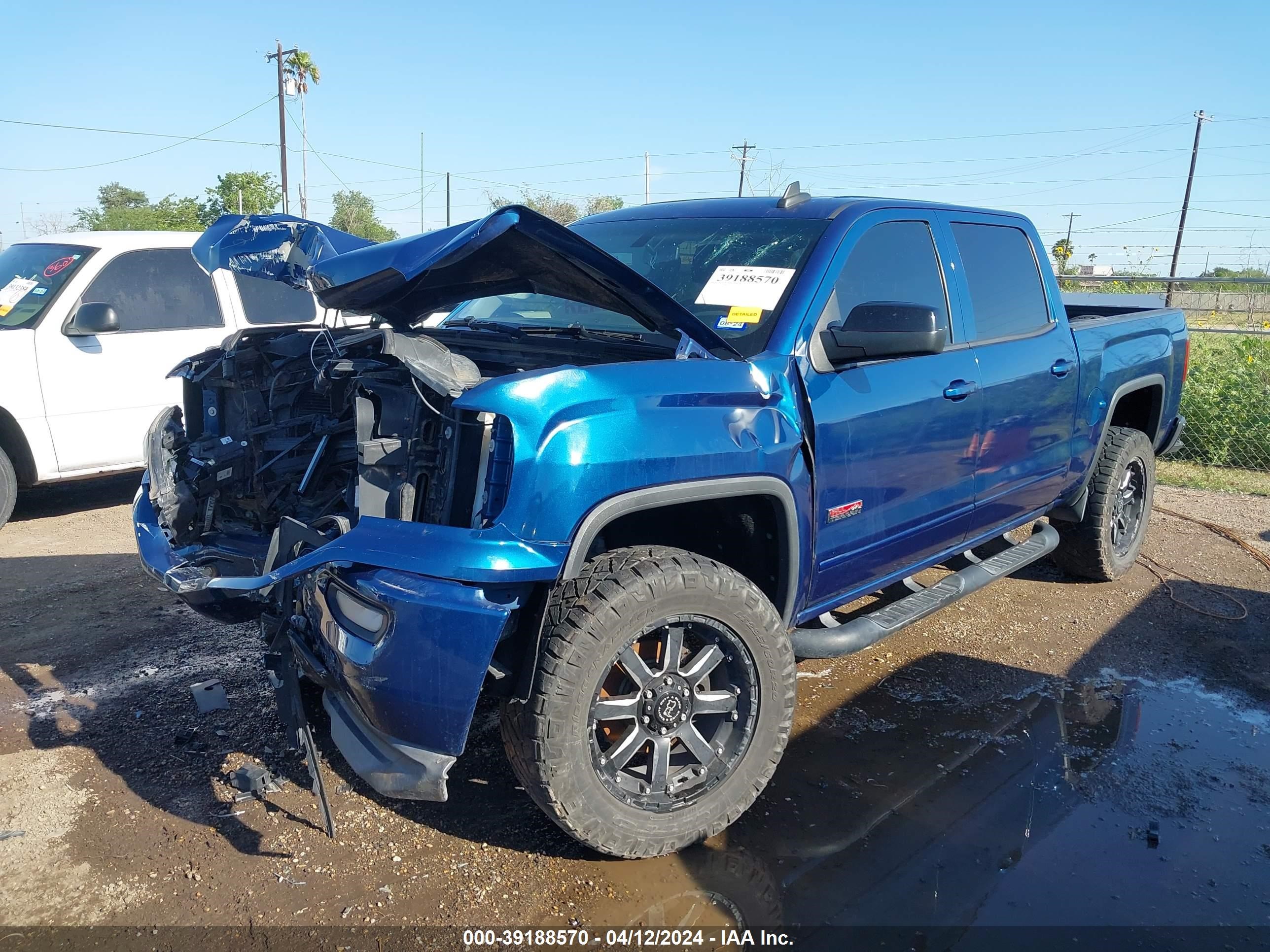 2017 GMC Sierra 1500 Slt vin: 3GTU2NEC4HG217215