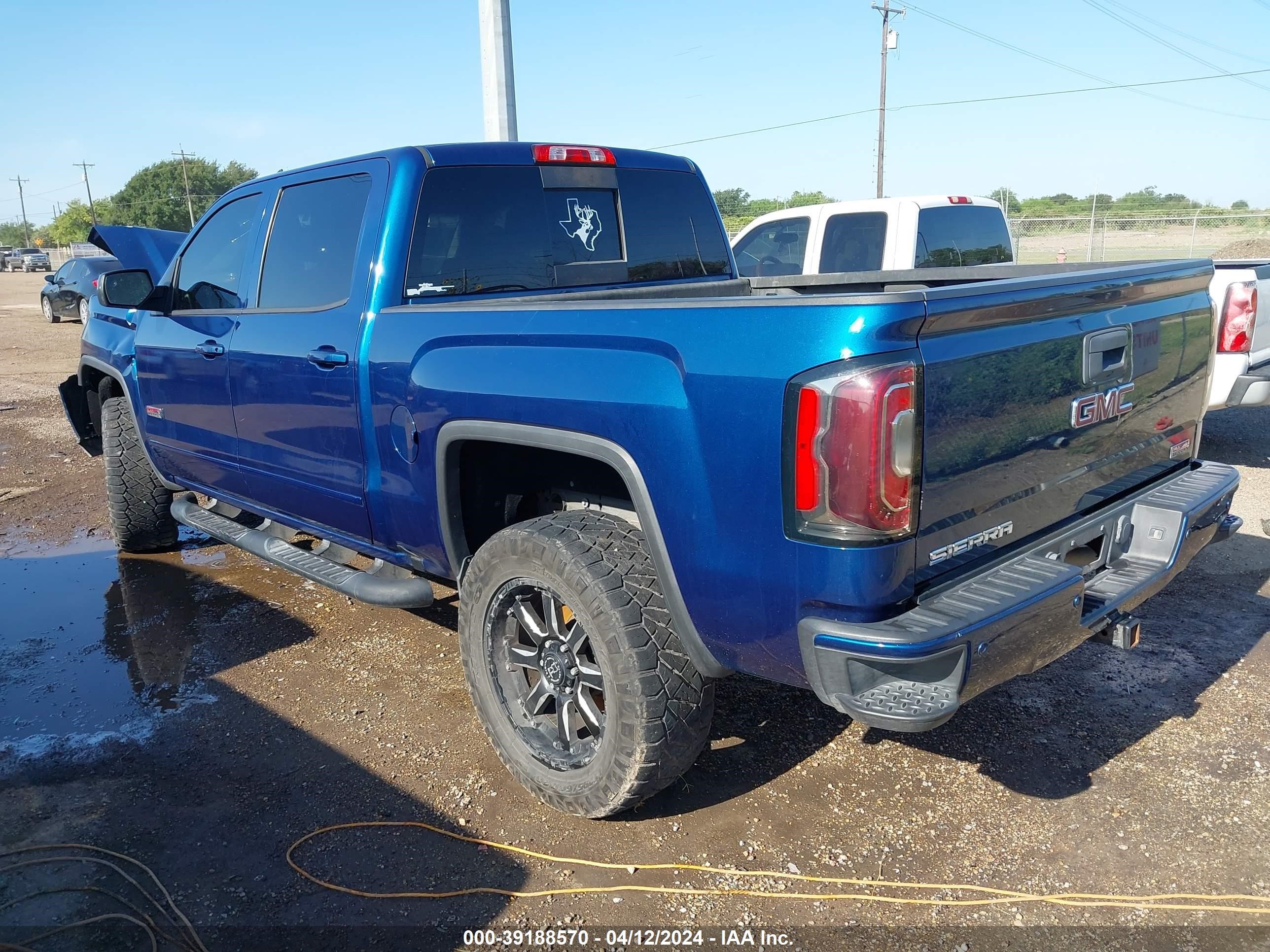 2017 GMC Sierra 1500 Slt vin: 3GTU2NEC4HG217215