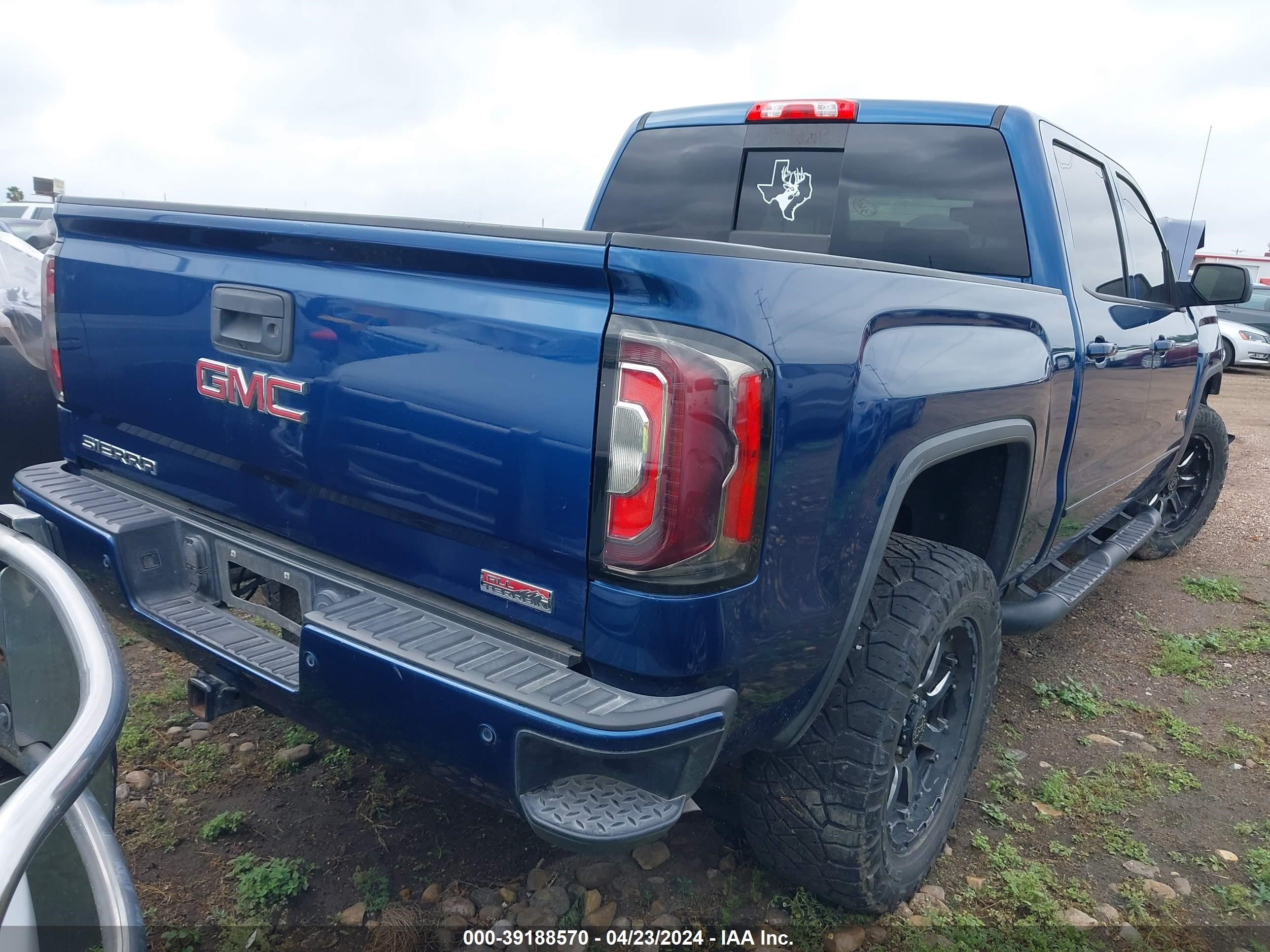 2017 GMC Sierra 1500 Slt vin: 3GTU2NEC4HG217215