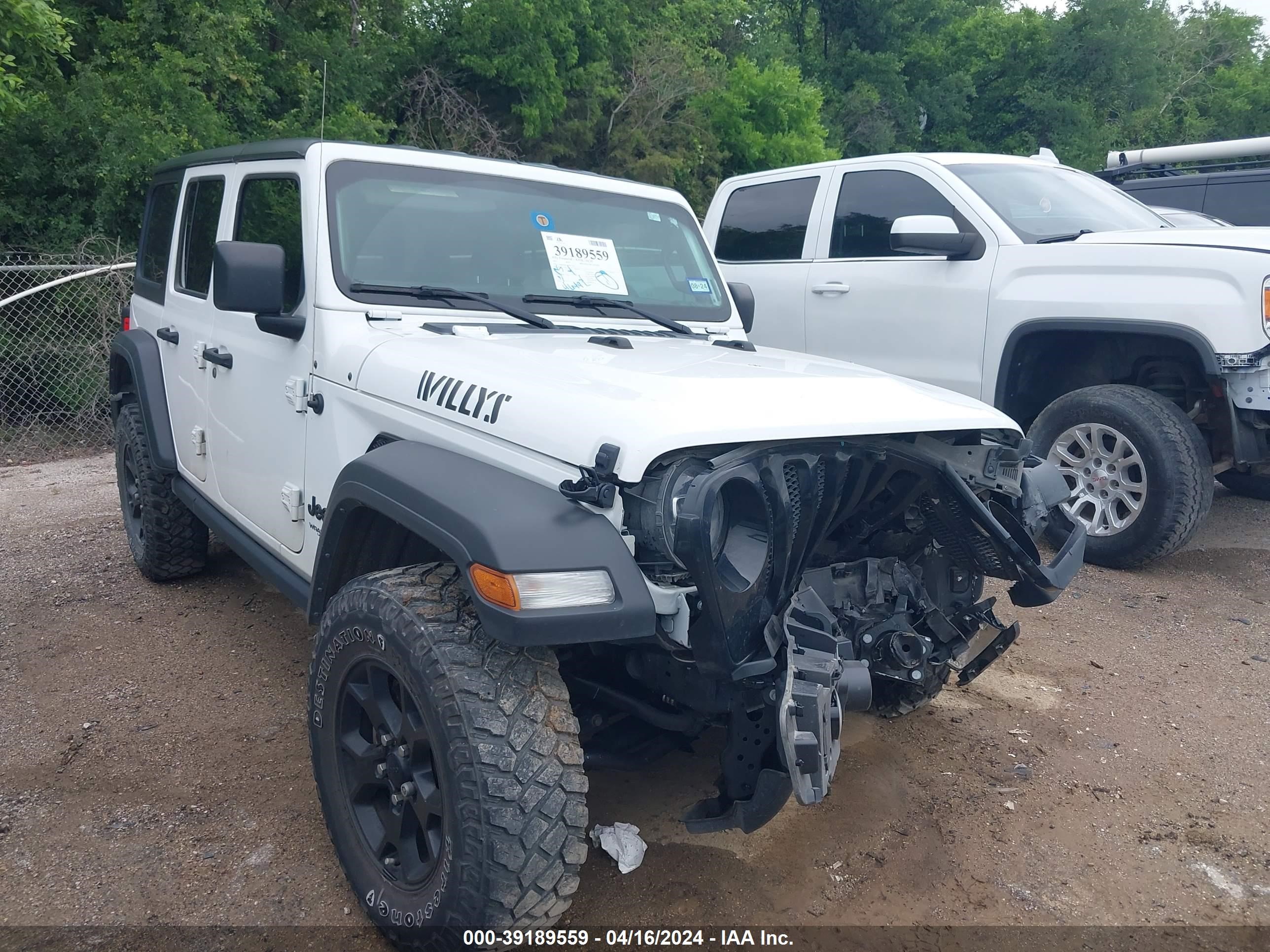 2021 Jeep Wrangler Unlimited Willys 4X4 vin: 1C4HJXDN7MW832338