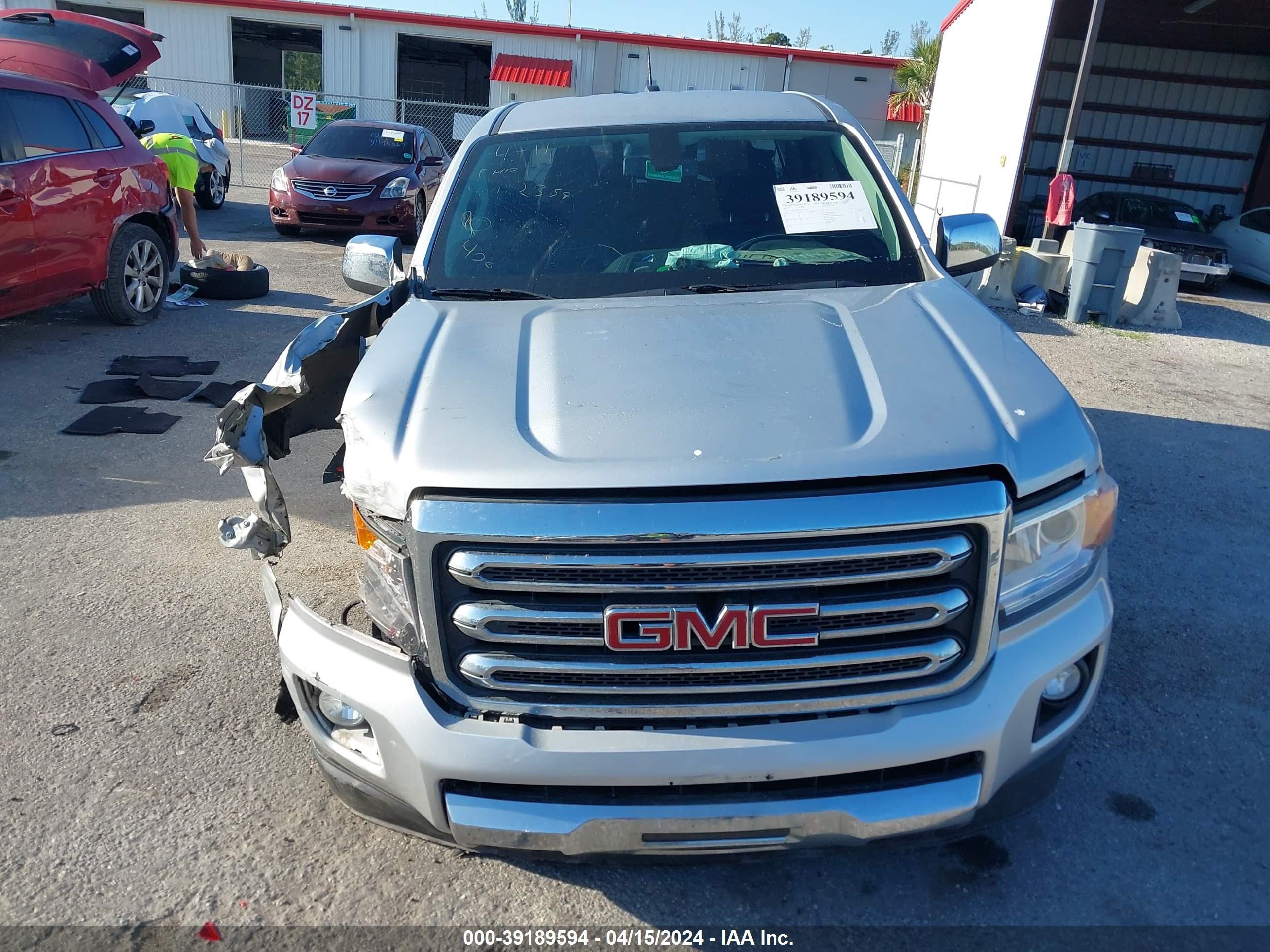 2018 GMC Canyon All Terrain W/Leather/Slt vin: 1GTG6DEN4J1272359