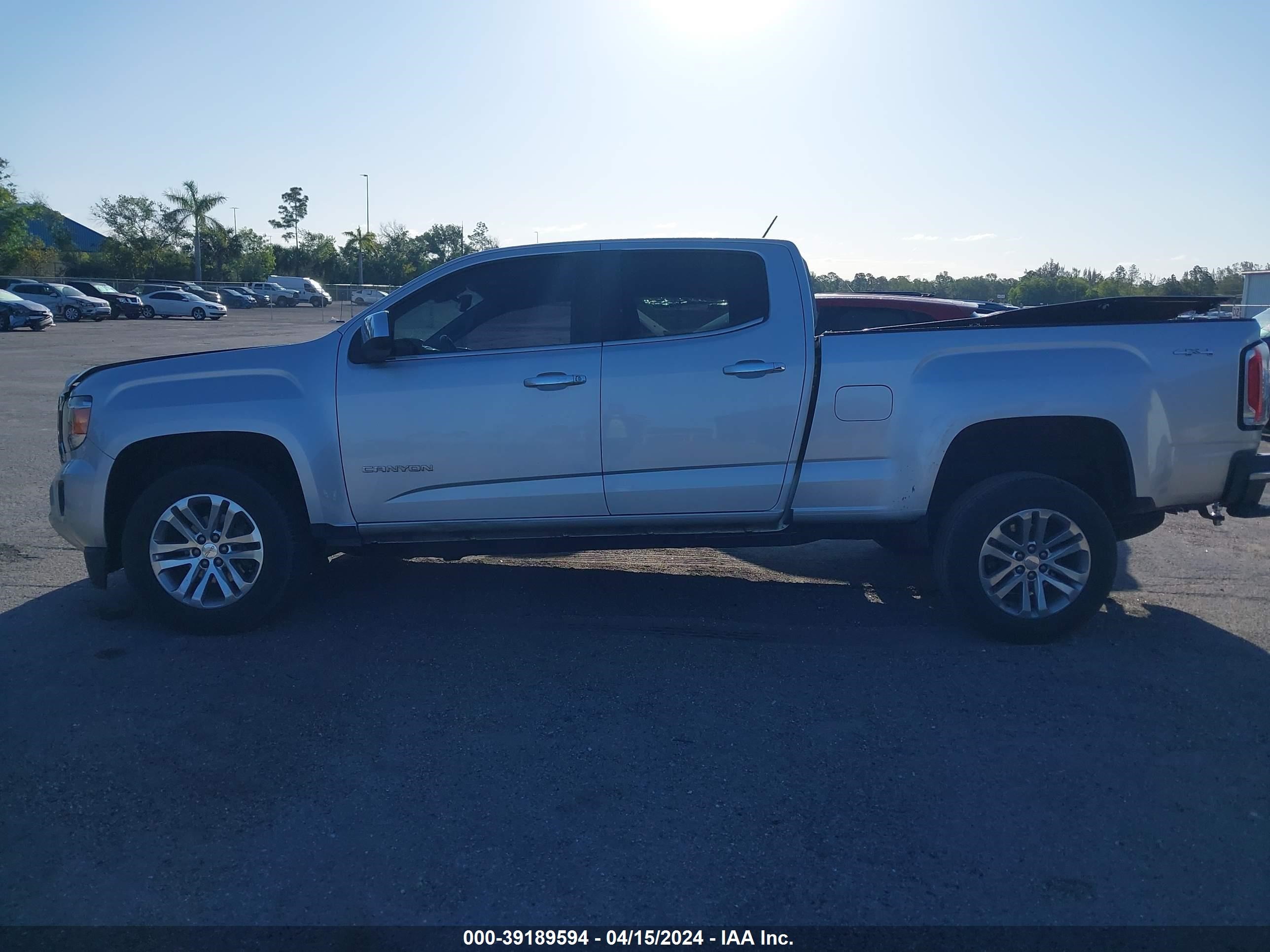 2018 GMC Canyon All Terrain W/Leather/Slt vin: 1GTG6DEN4J1272359