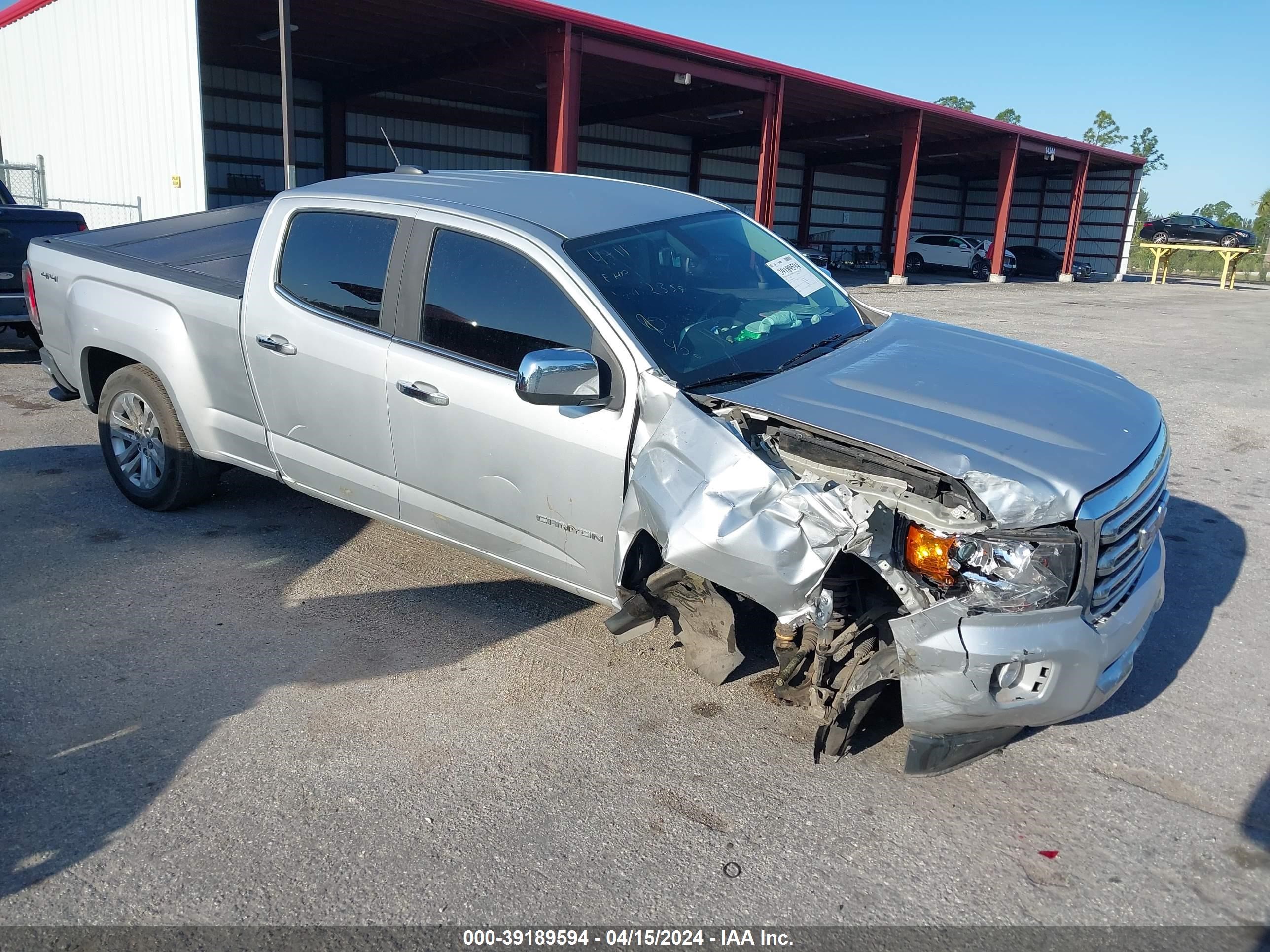 2018 GMC Canyon All Terrain W/Leather/Slt vin: 1GTG6DEN4J1272359