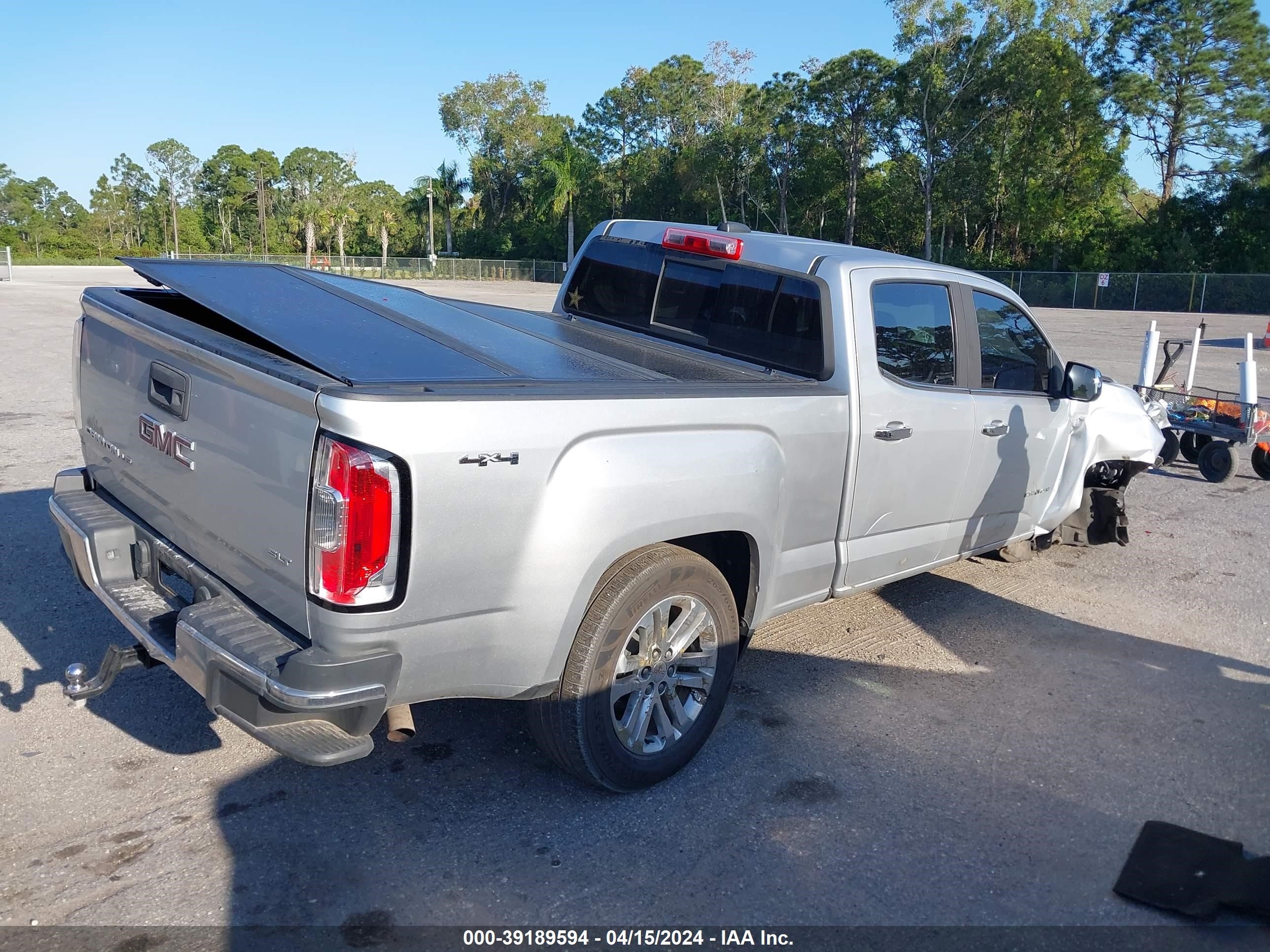 2018 GMC Canyon All Terrain W/Leather/Slt vin: 1GTG6DEN4J1272359