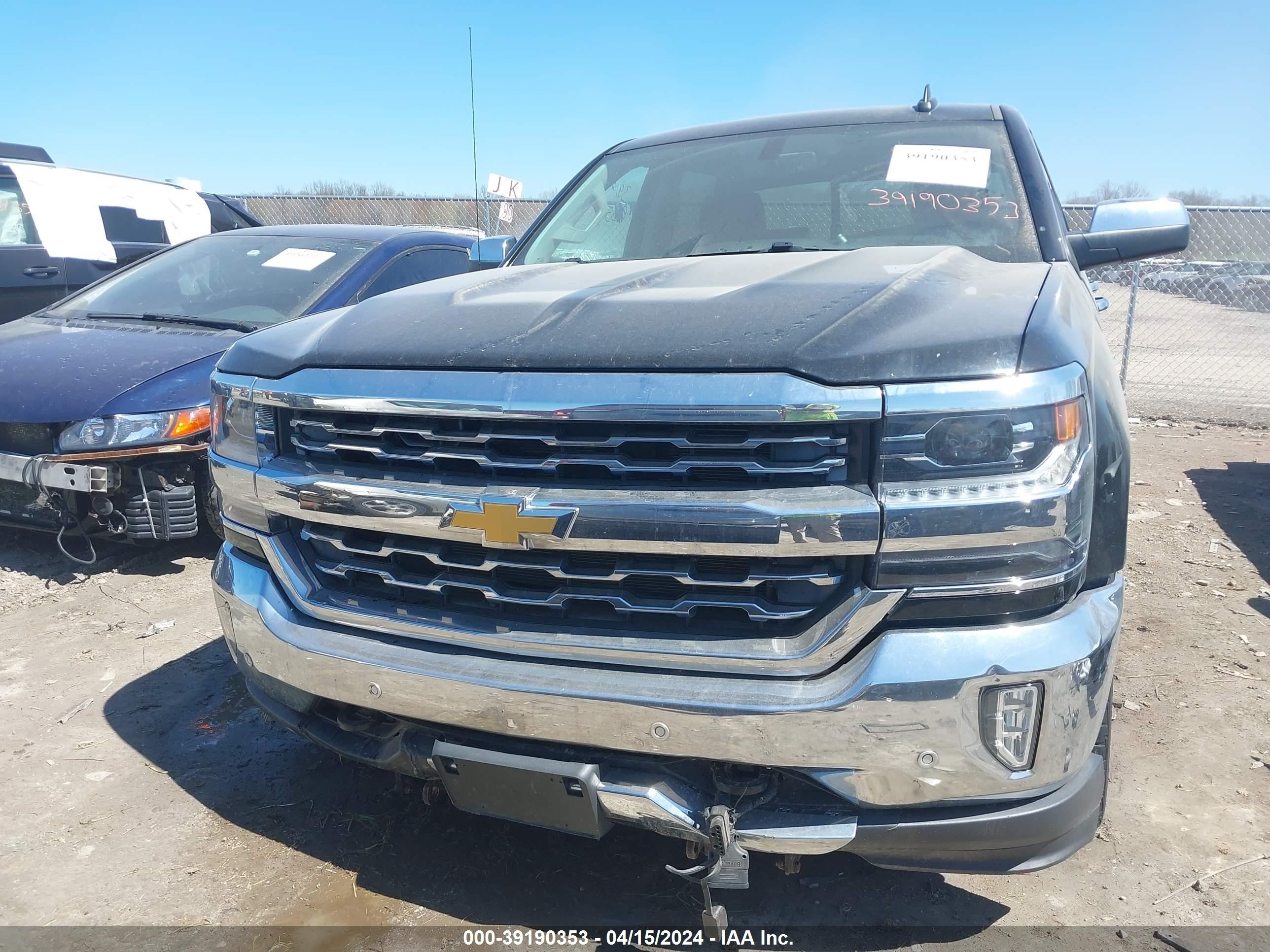 2016 Chevrolet Silverado 1500 1Lz vin: 3GCUKSEC0GG222456