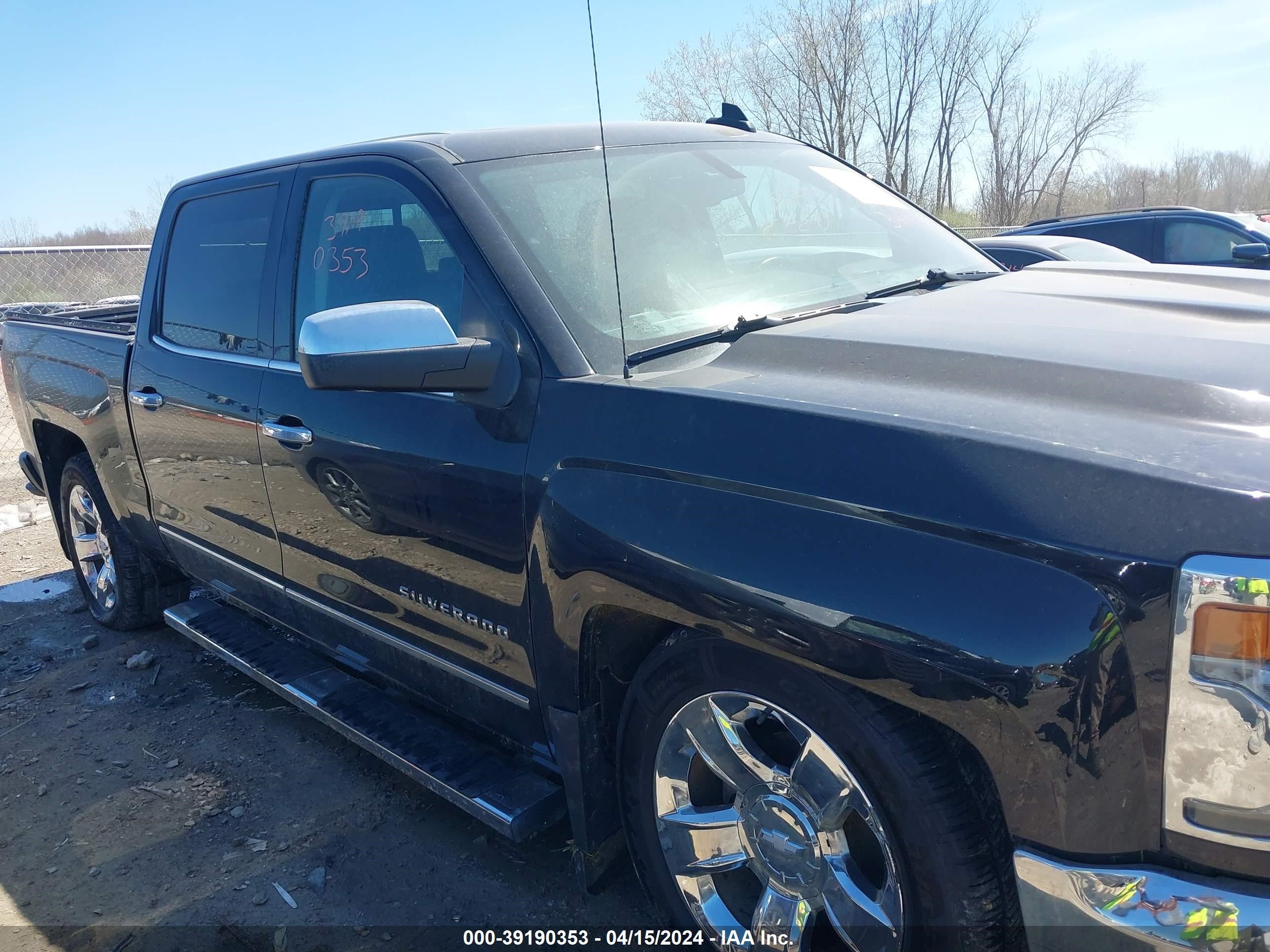 2016 Chevrolet Silverado 1500 1Lz vin: 3GCUKSEC0GG222456