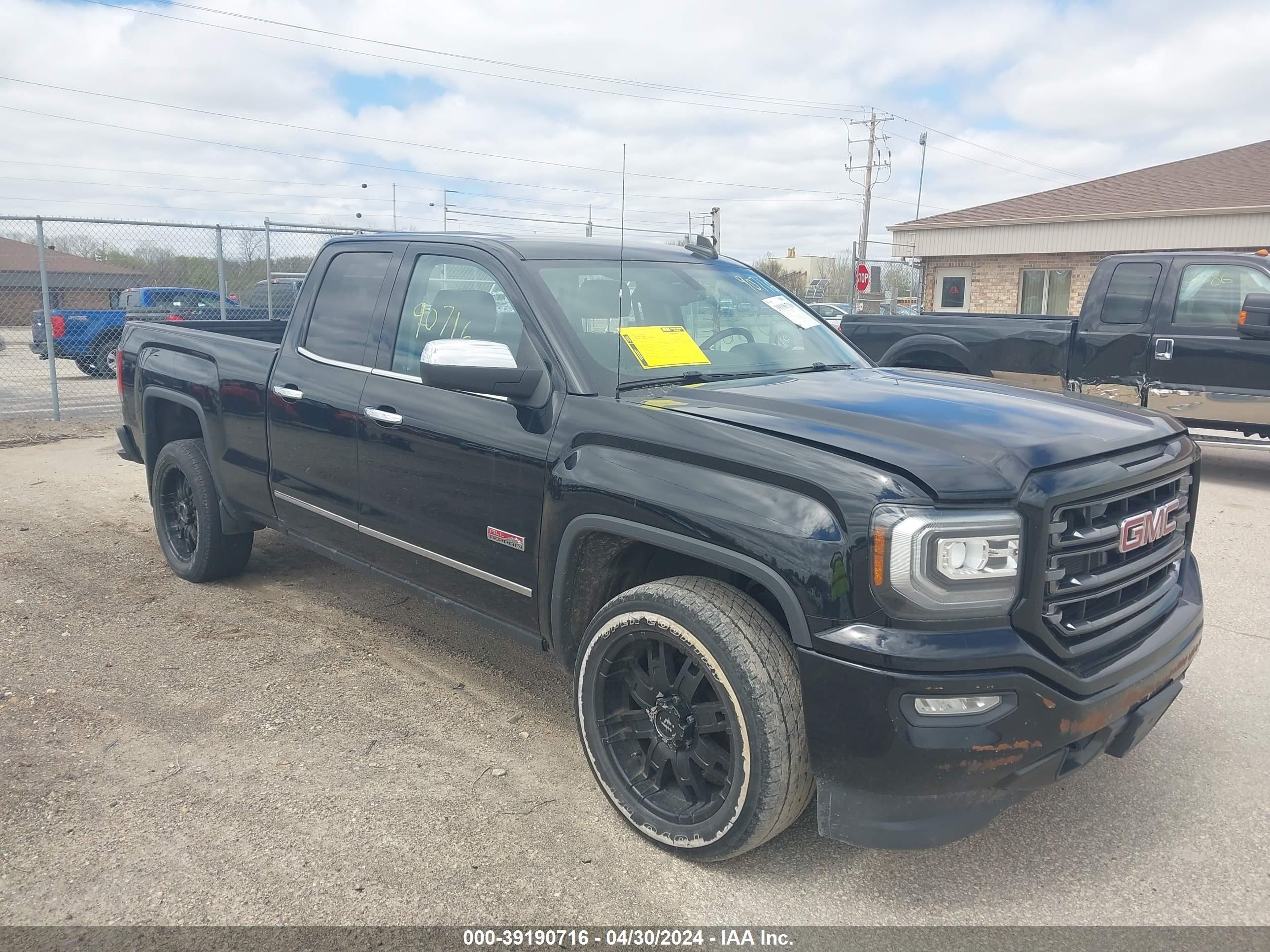 2016 GMC Sierra 1500 Sle vin: 1GTV2MEC5GZ258790