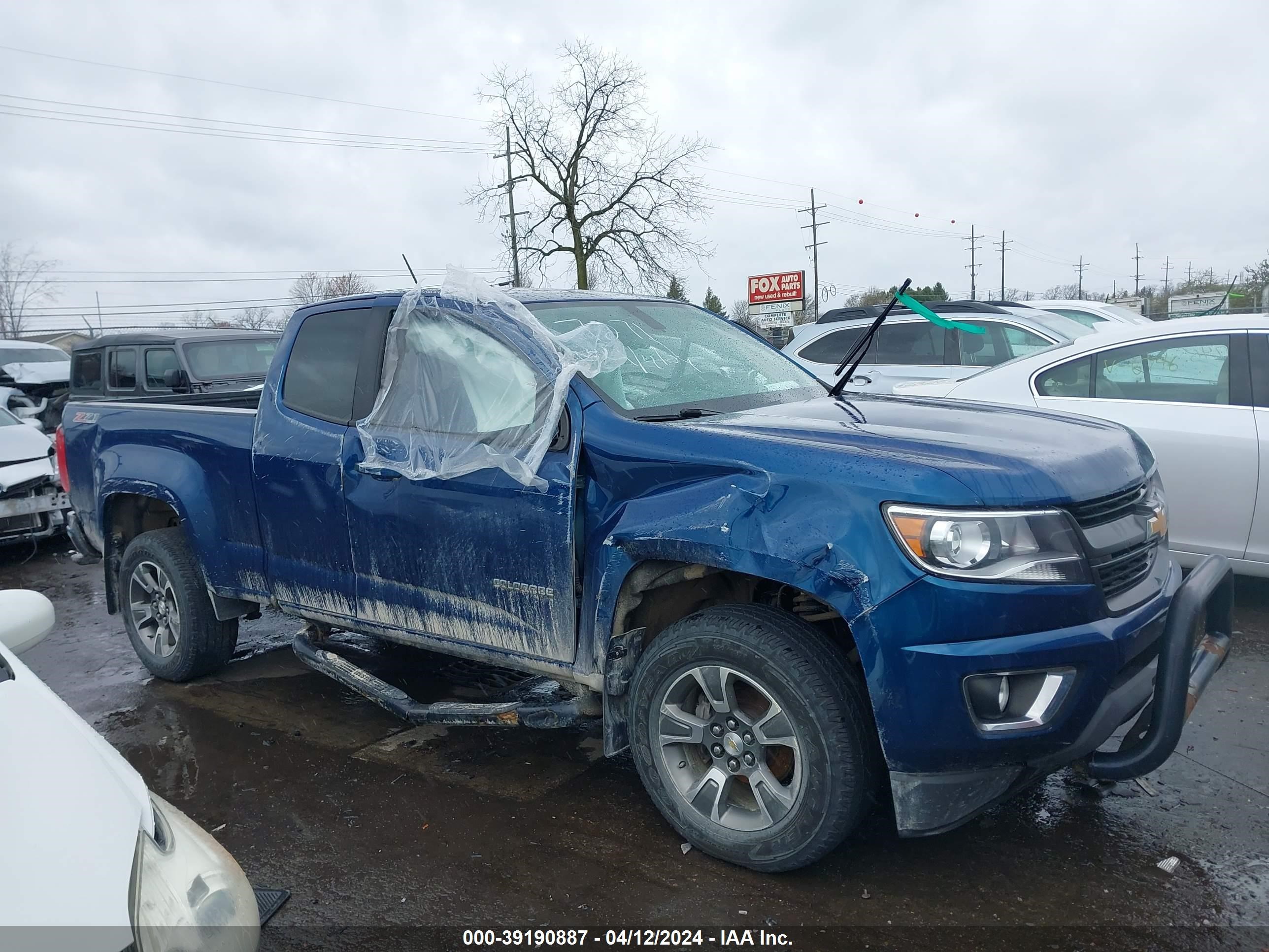 2019 Chevrolet Colorado Z71 vin: 1GCHTDEN5K1257271