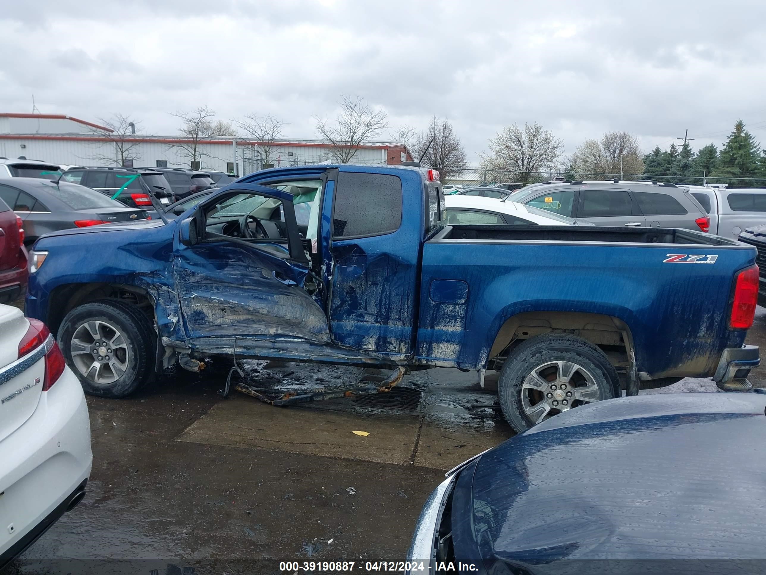 2019 Chevrolet Colorado Z71 vin: 1GCHTDEN5K1257271