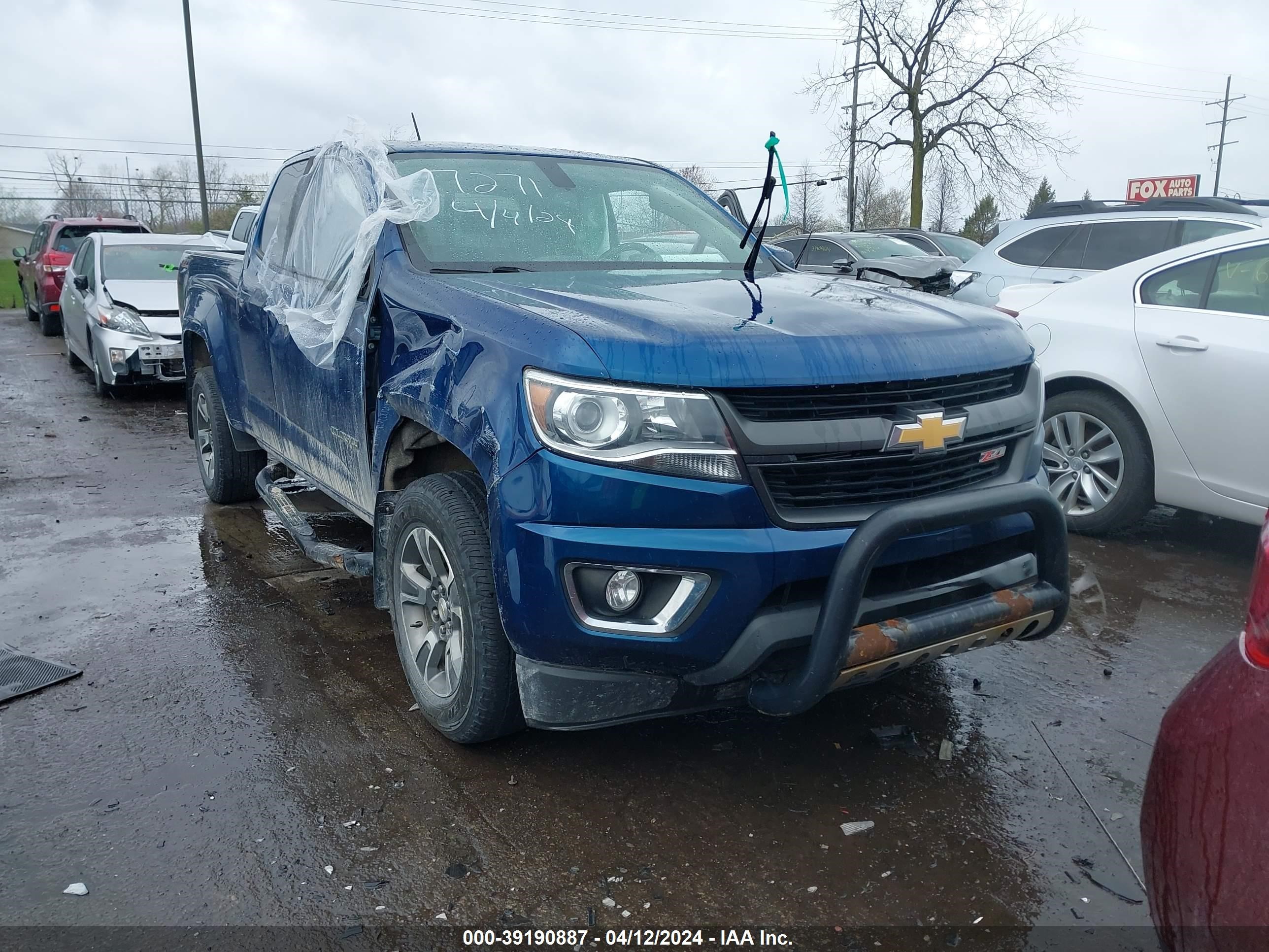 2019 Chevrolet Colorado Z71 vin: 1GCHTDEN5K1257271