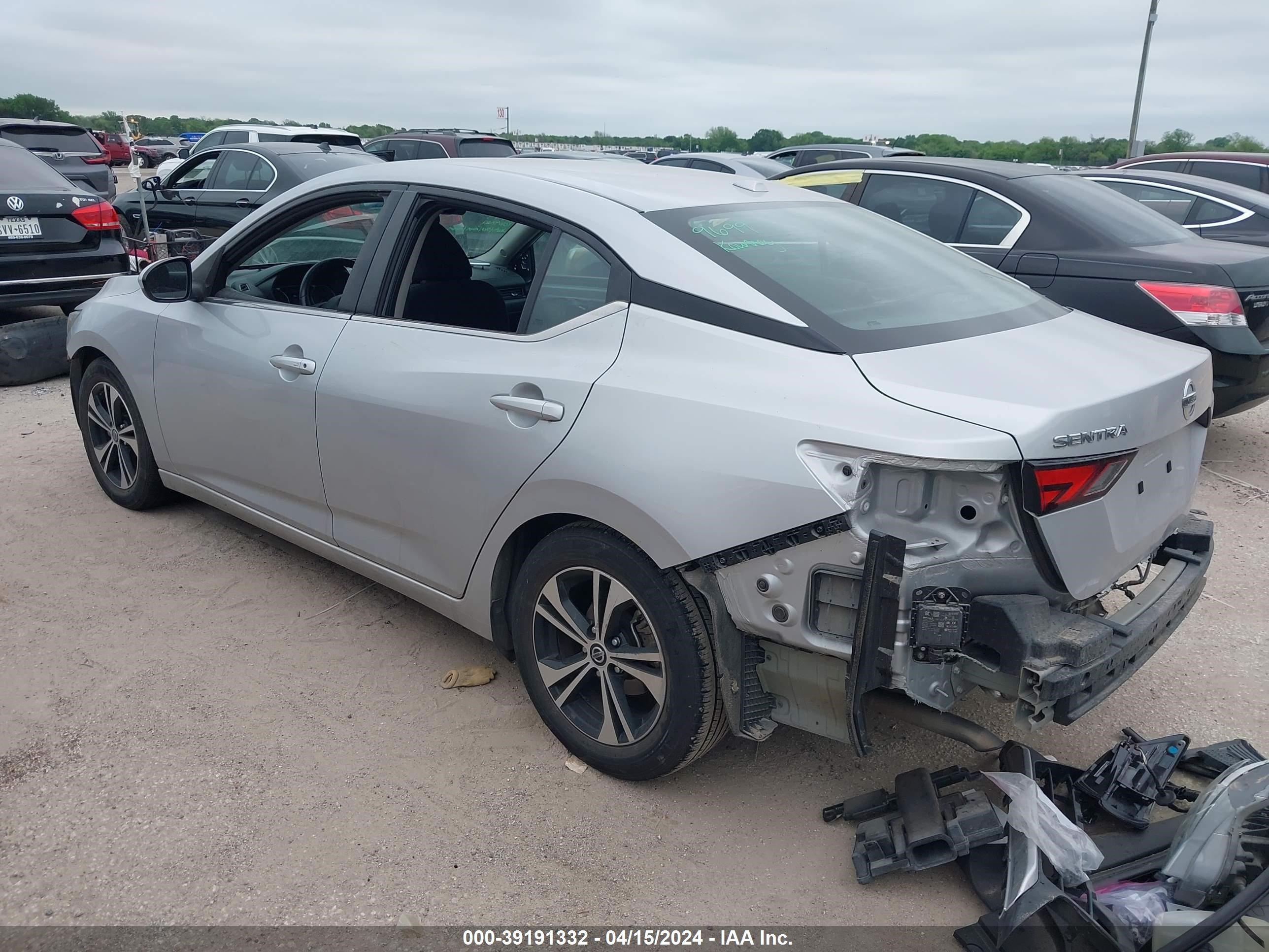 2021 Nissan Sentra Sv Xtronic Cvt vin: 3N1AB8CV9MY254678