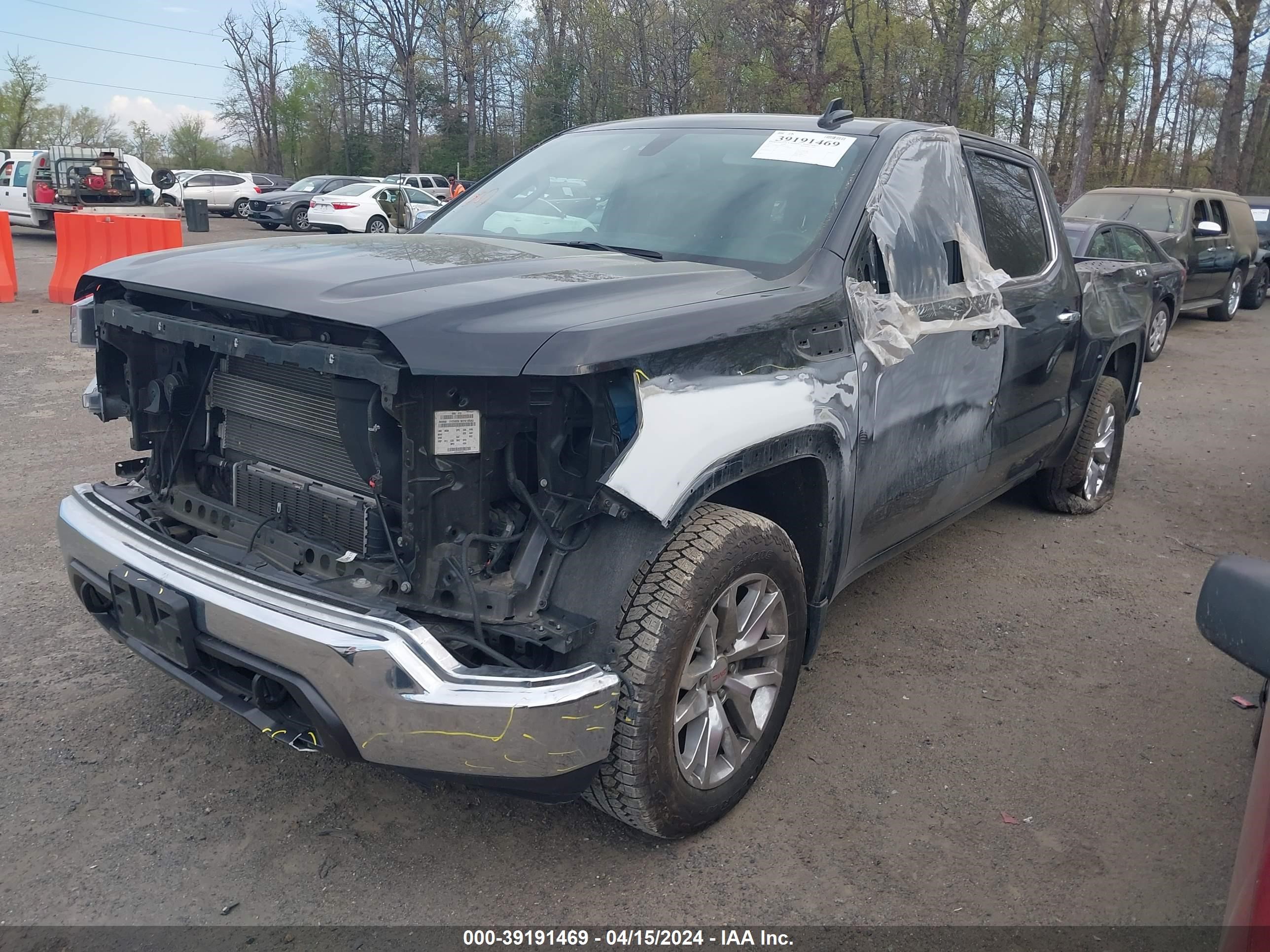 2021 GMC Sierra 1500 4Wd Short Box Slt vin: 3GTU9DETXMG430136