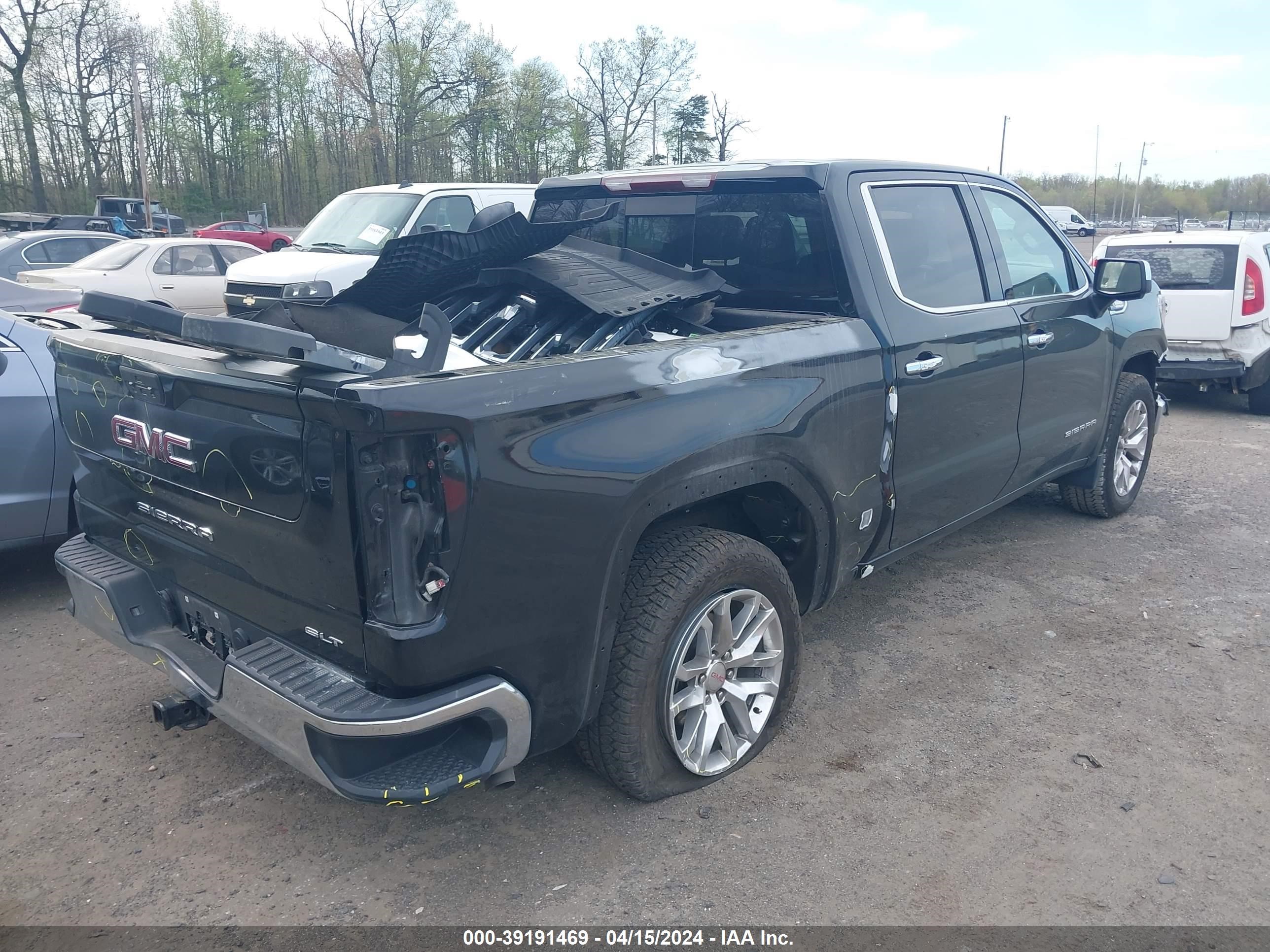 2021 GMC Sierra 1500 4Wd Short Box Slt vin: 3GTU9DETXMG430136