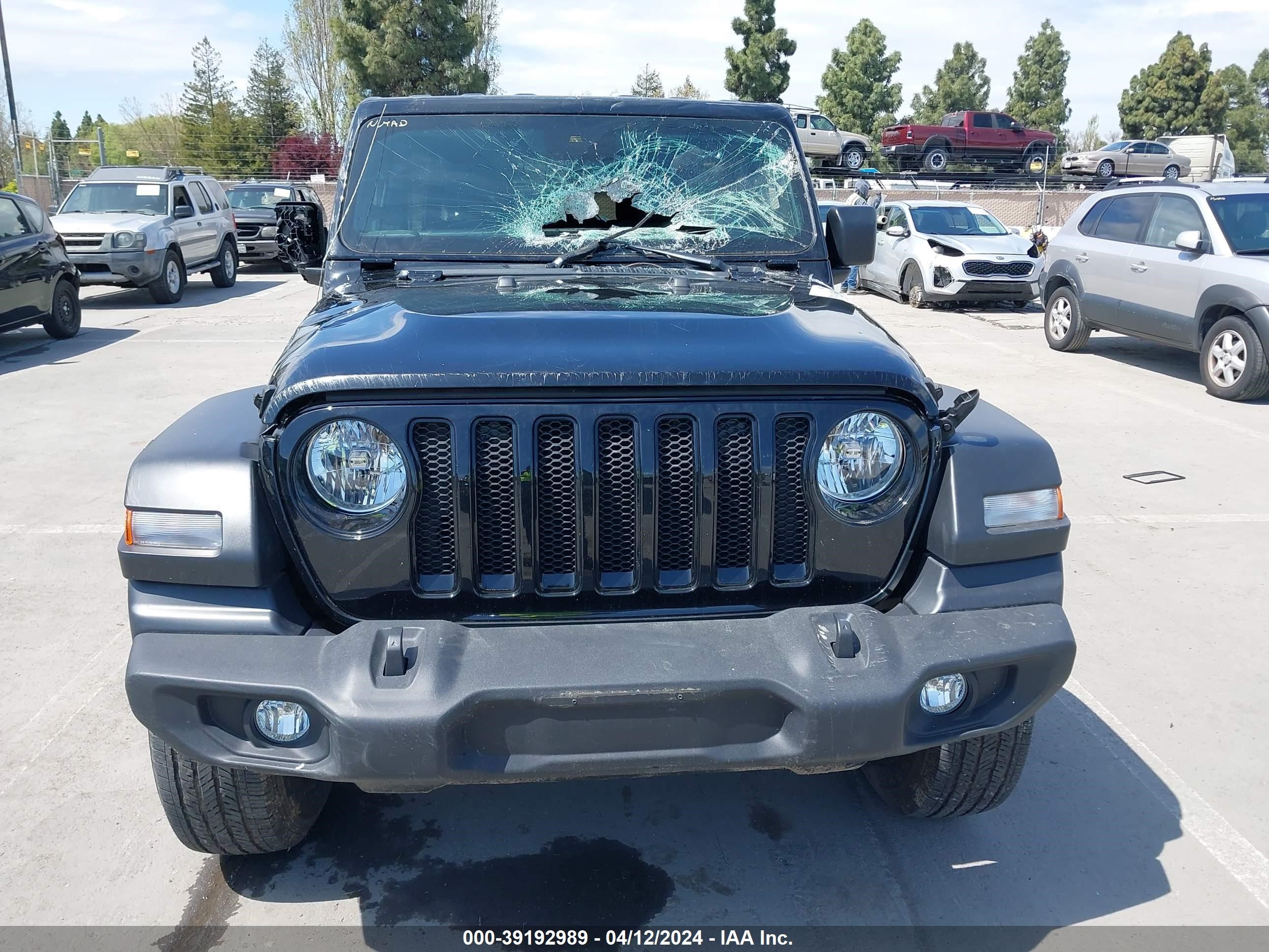 2022 Jeep Wrangler Unlimited Sport Altitude 4X4 vin: 1C4HJXDG1NW222955