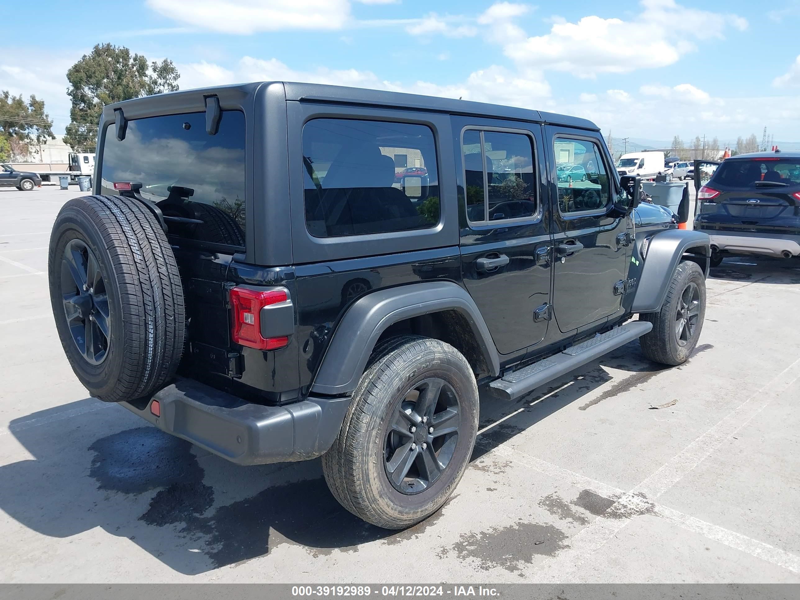 2022 Jeep Wrangler Unlimited Sport Altitude 4X4 vin: 1C4HJXDG1NW222955