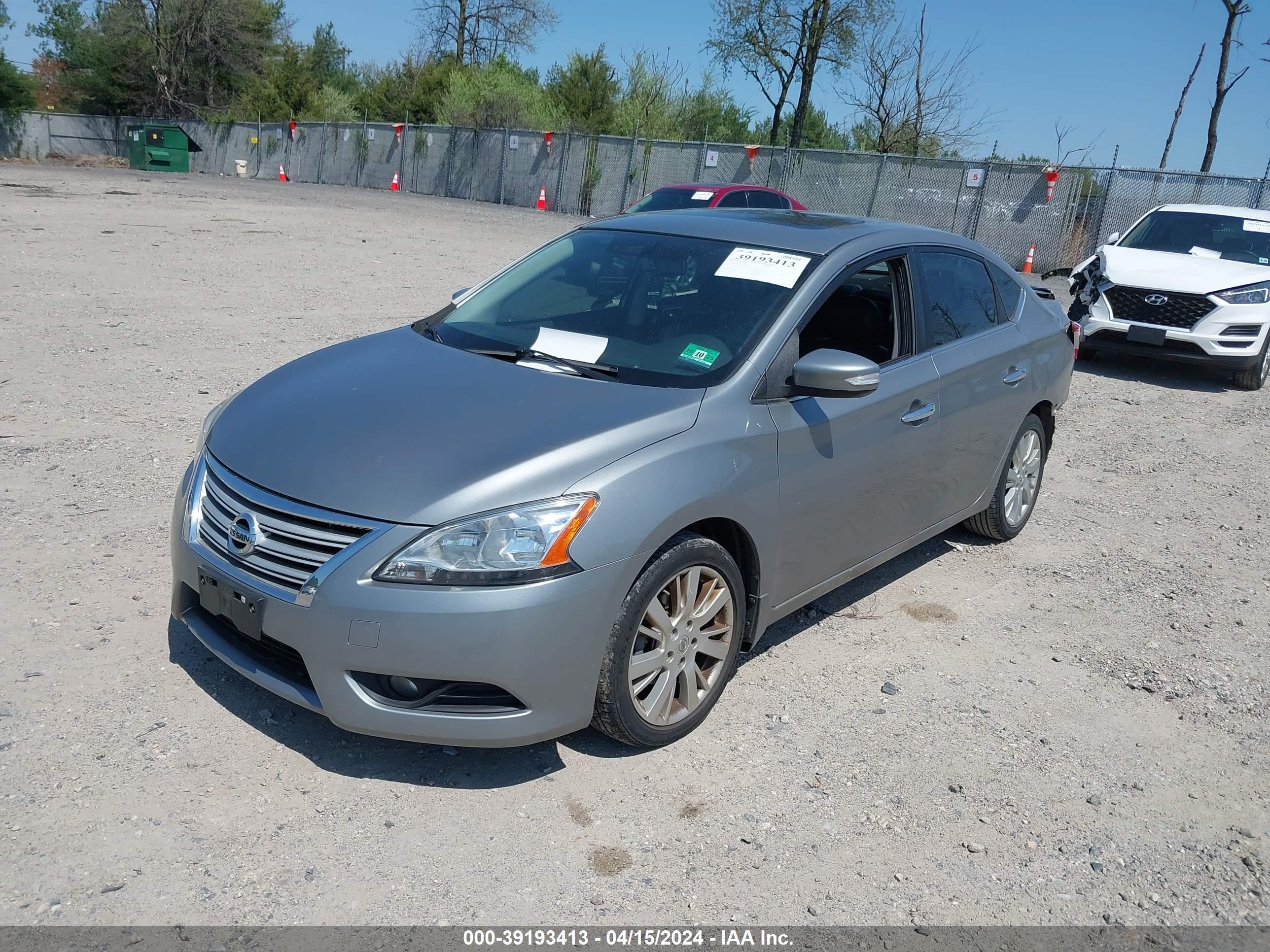 2013 Nissan Sentra Sl vin: 3N1AB7AP9DL765514