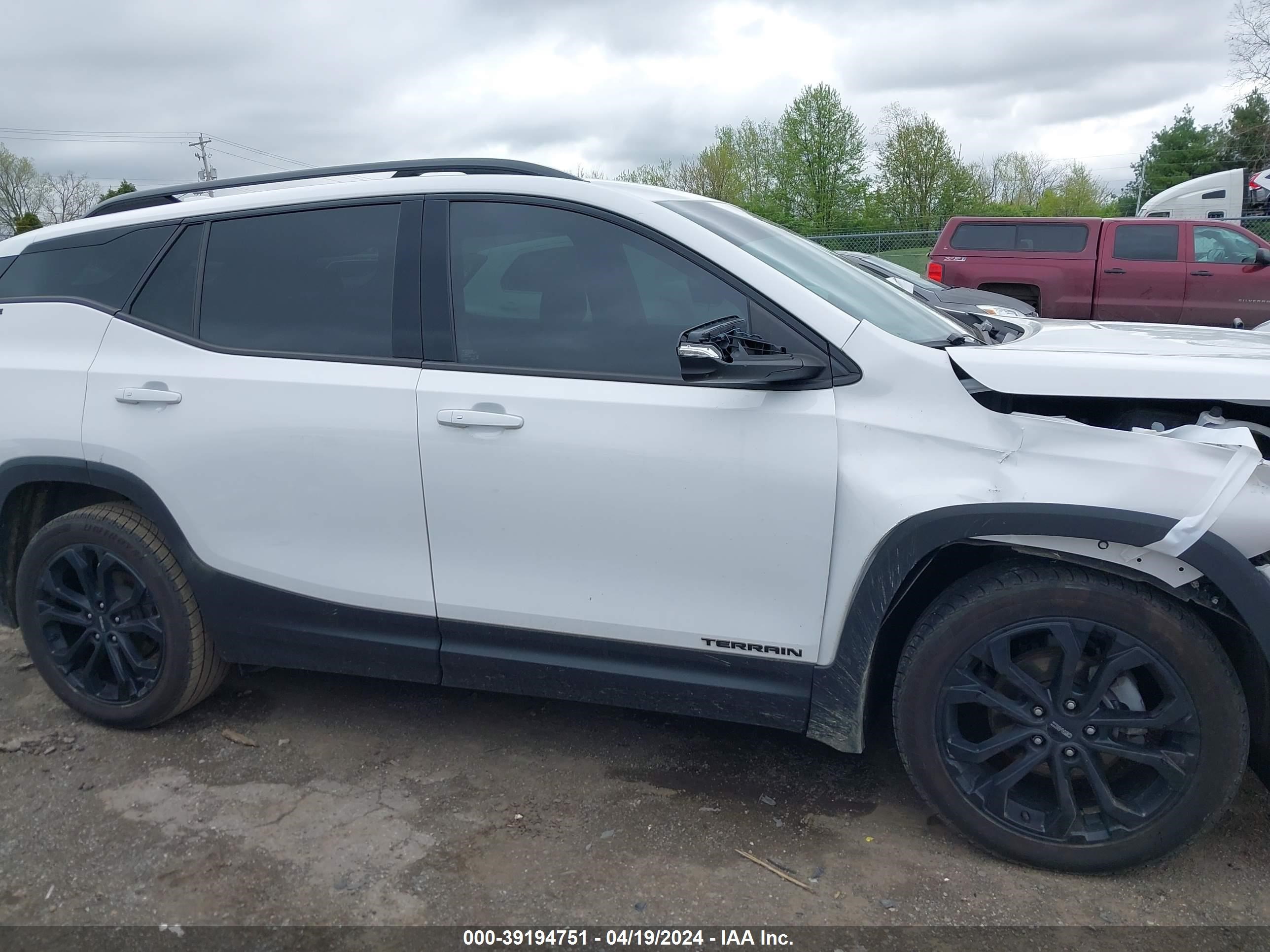 2019 GMC Terrain Sle vin: 3GKALMEV3KL382381