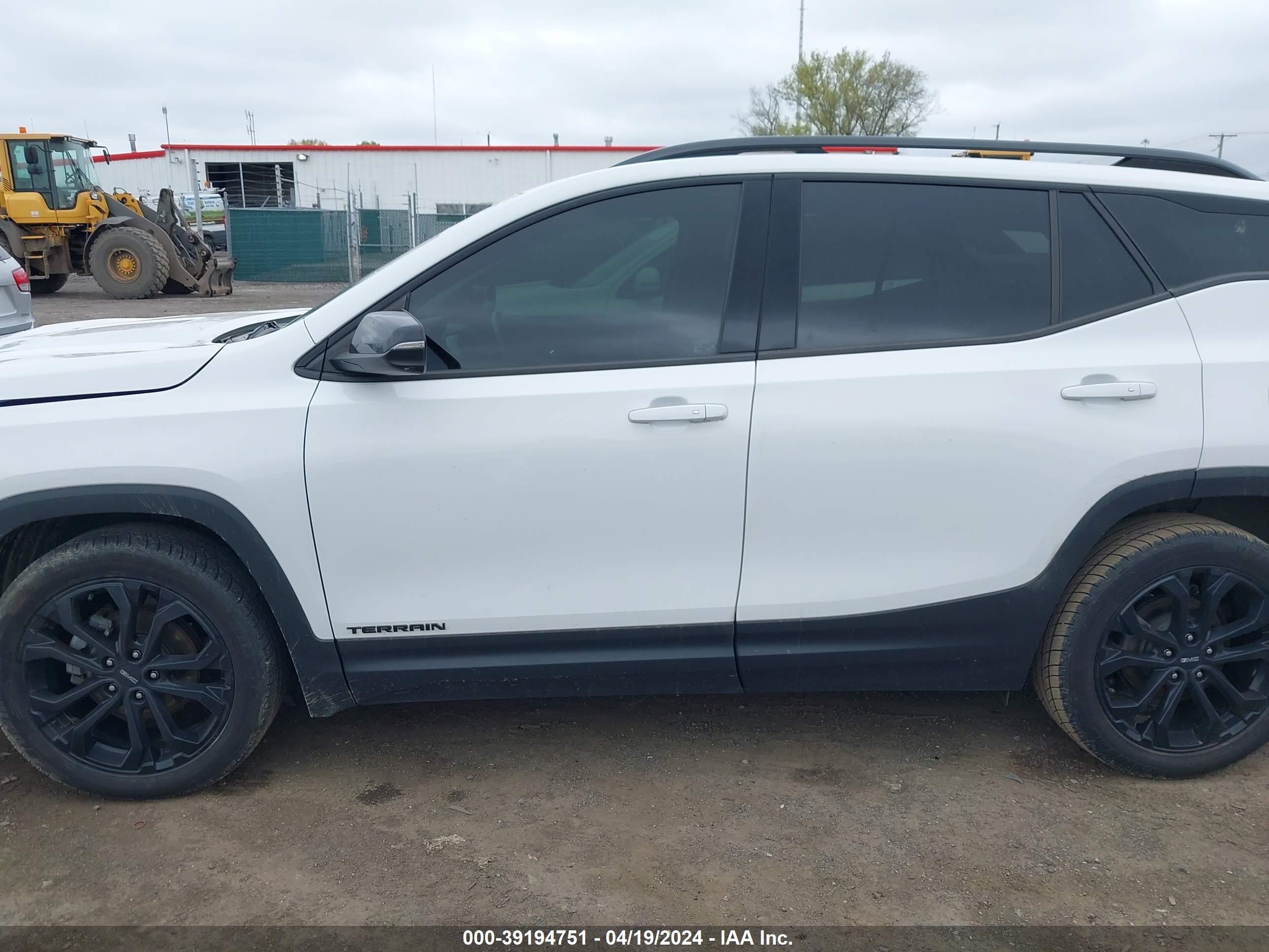 2019 GMC Terrain Sle vin: 3GKALMEV3KL382381