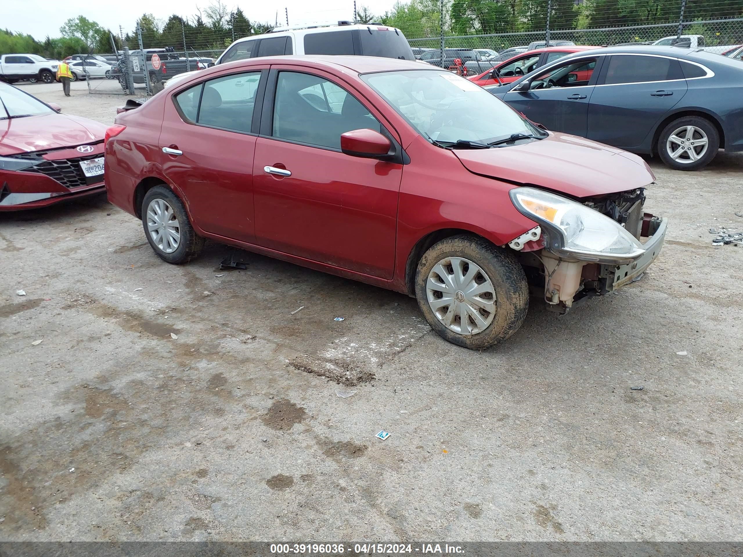 2016 Nissan Versa 1.6 S/1.6 S+/1.6 Sl/1.6 Sv vin: 3N1CN7AP3GL815229