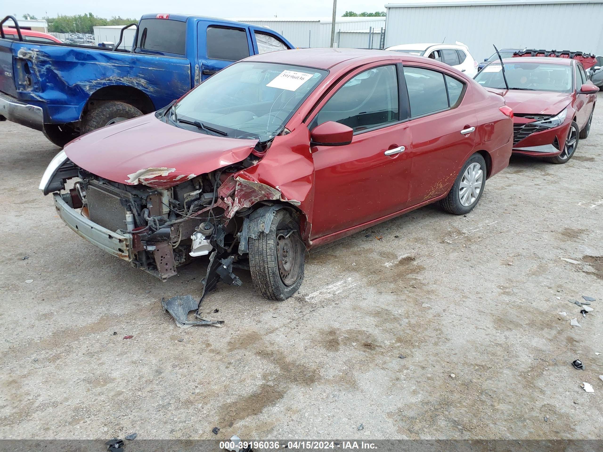 2016 Nissan Versa 1.6 S/1.6 S+/1.6 Sl/1.6 Sv vin: 3N1CN7AP3GL815229