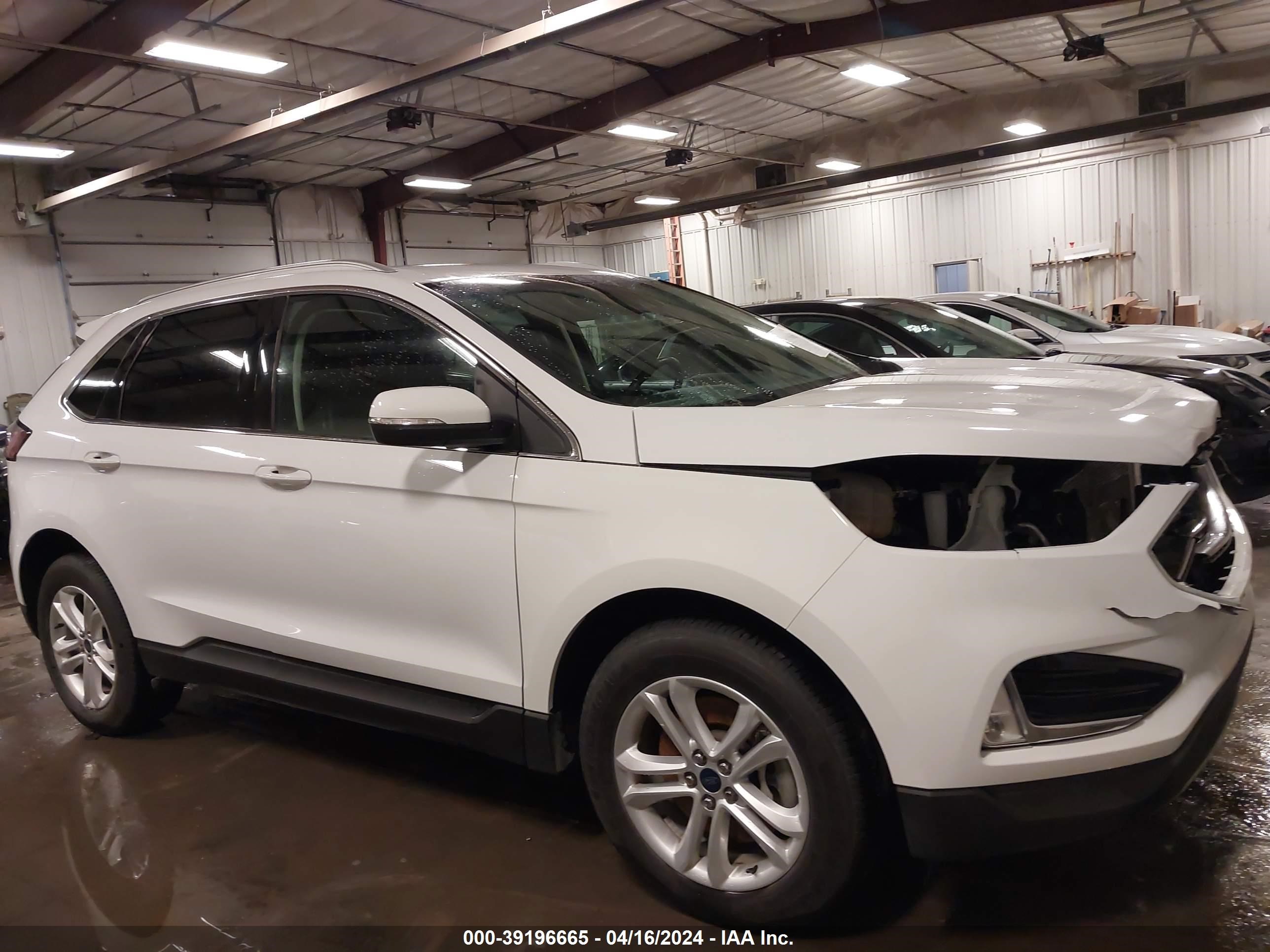 2019 Ford Edge Sel vin: 2FMPK4J94KBB01231