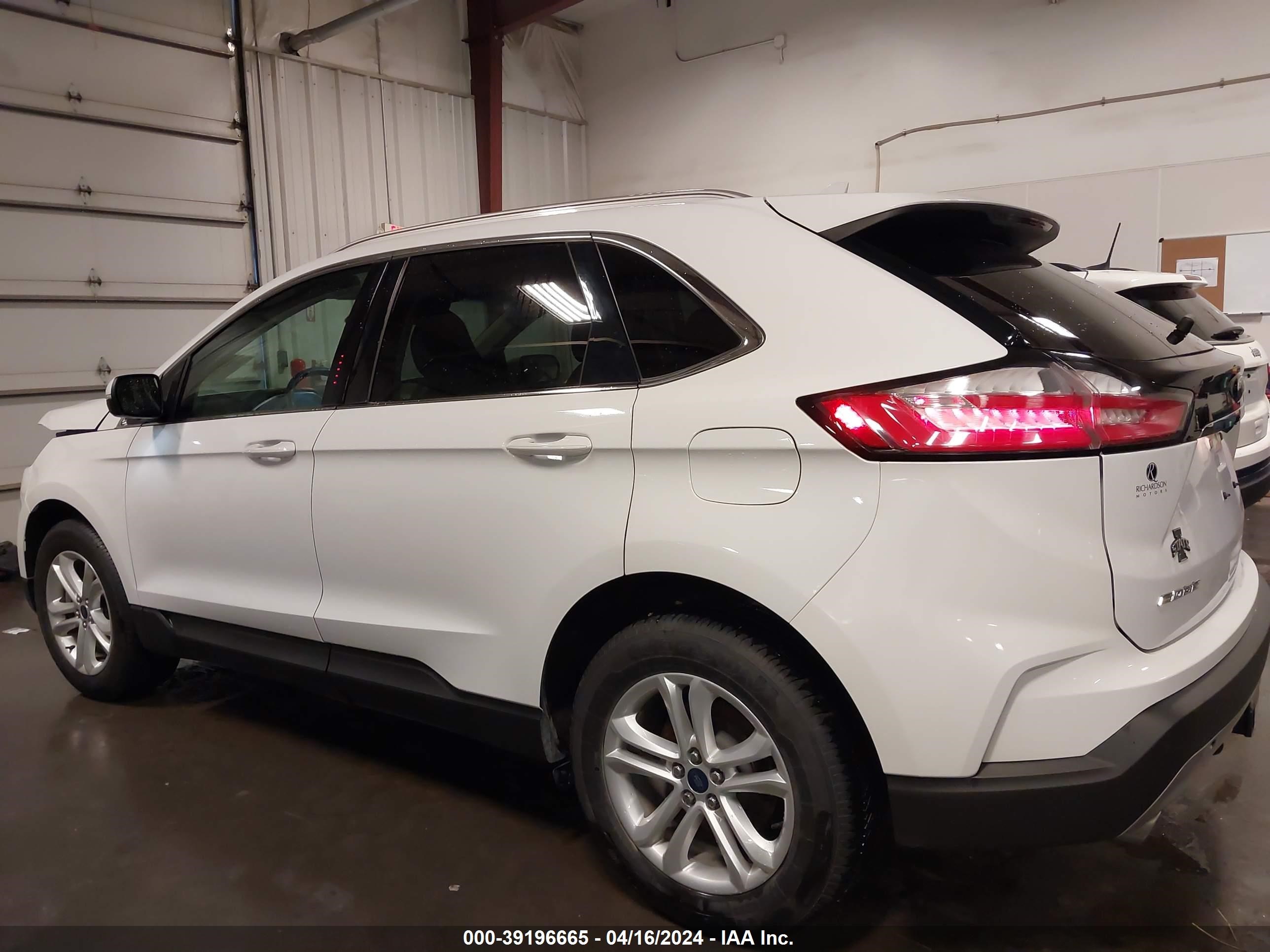 2019 Ford Edge Sel vin: 2FMPK4J94KBB01231