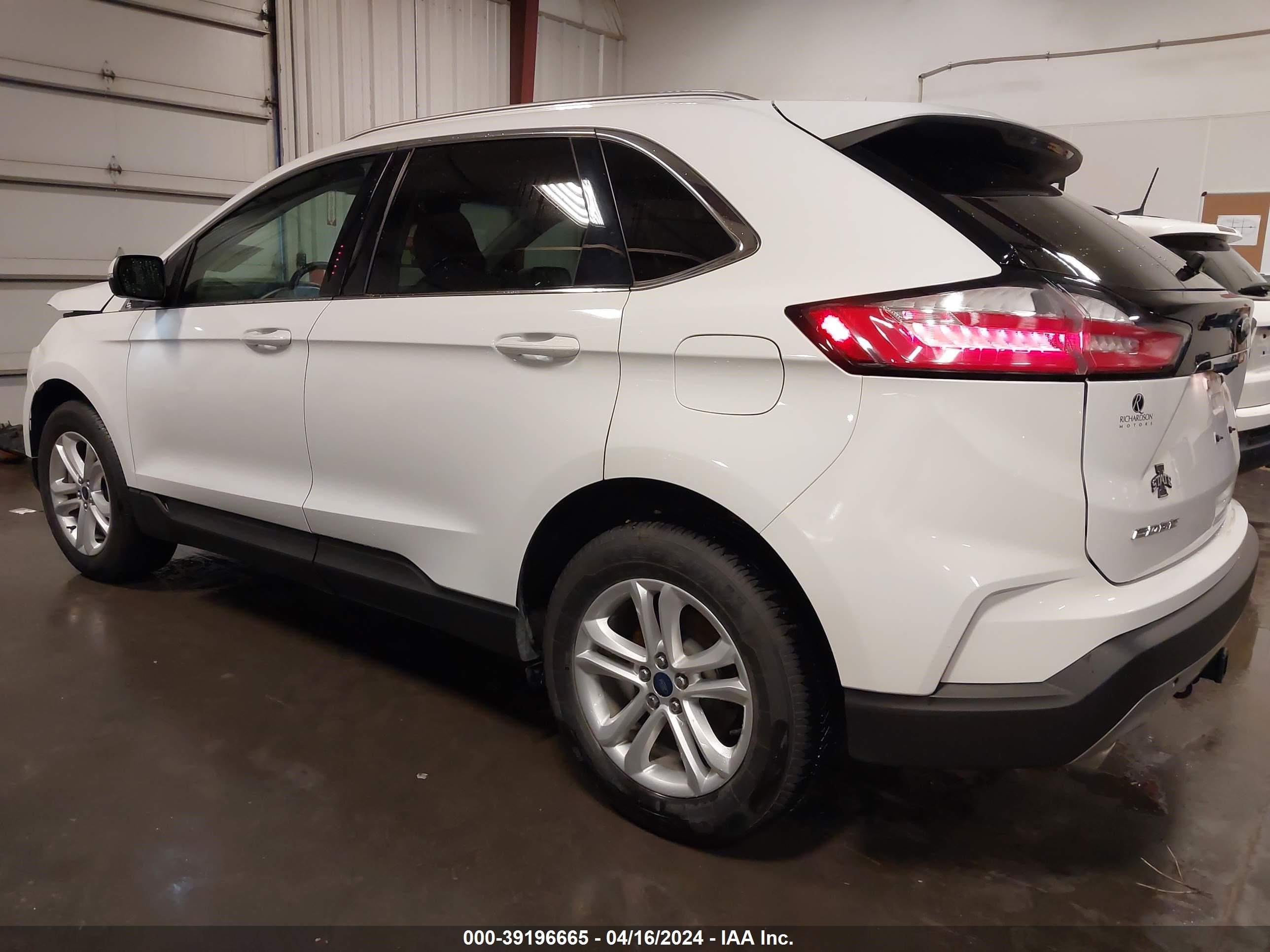 2019 Ford Edge Sel vin: 2FMPK4J94KBB01231