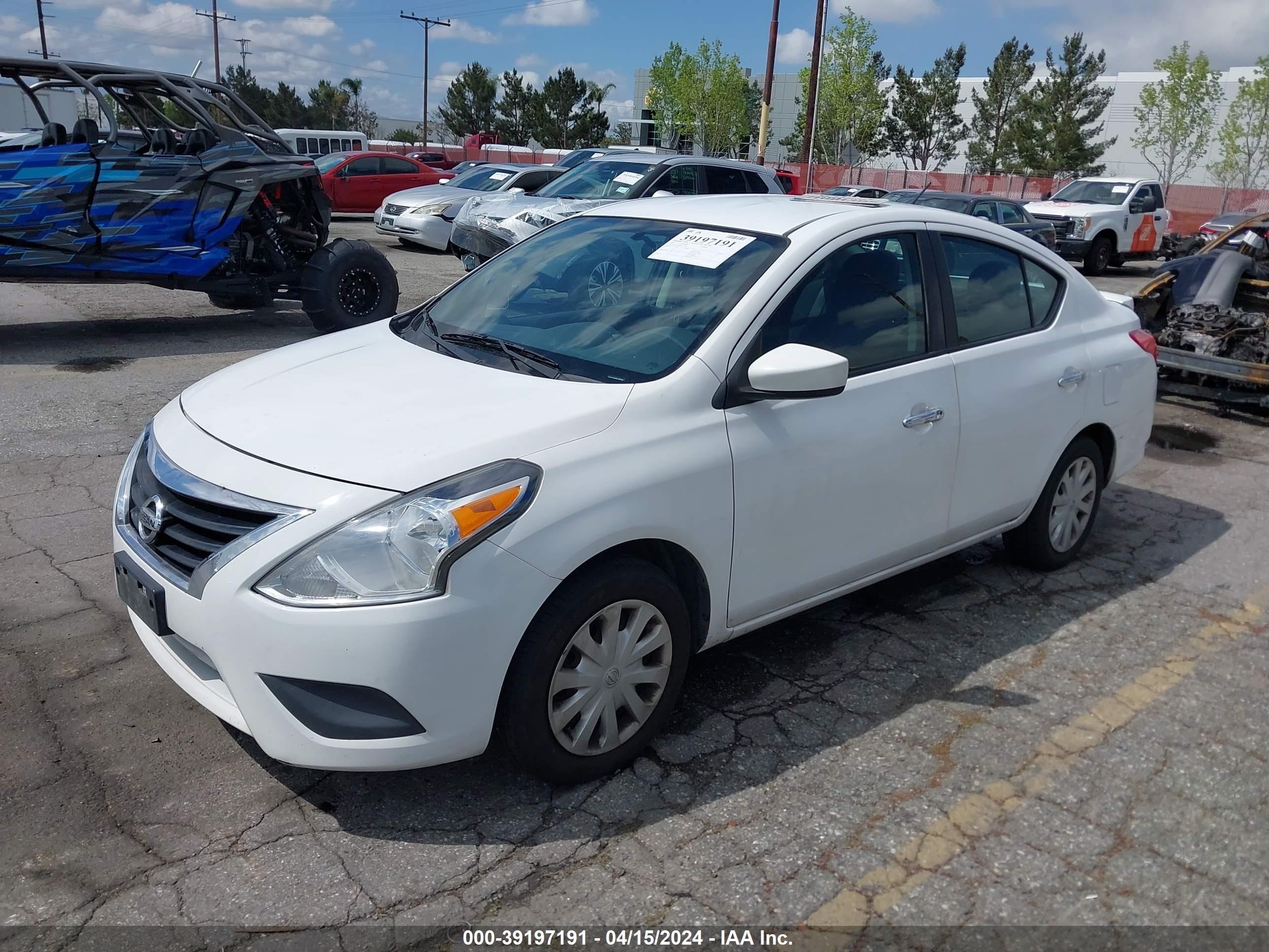 2015 Nissan Versa 1.6 S/1.6 S+/1.6 Sl/1.6 Sv vin: 3N1CN7AP4FL850358