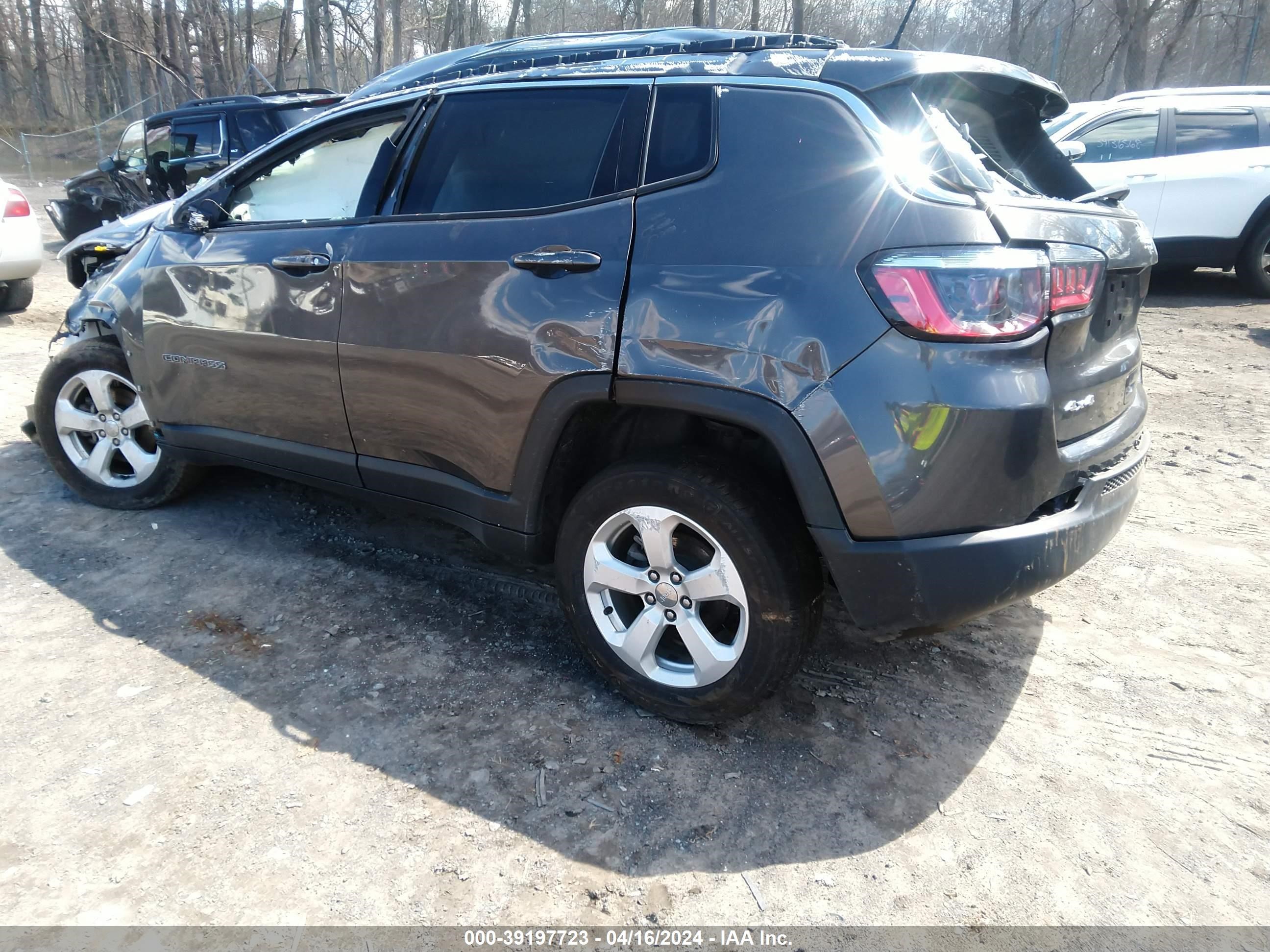 2021 Jeep Compass Latitude 4X4 vin: 3C4NJDBB7MT544366