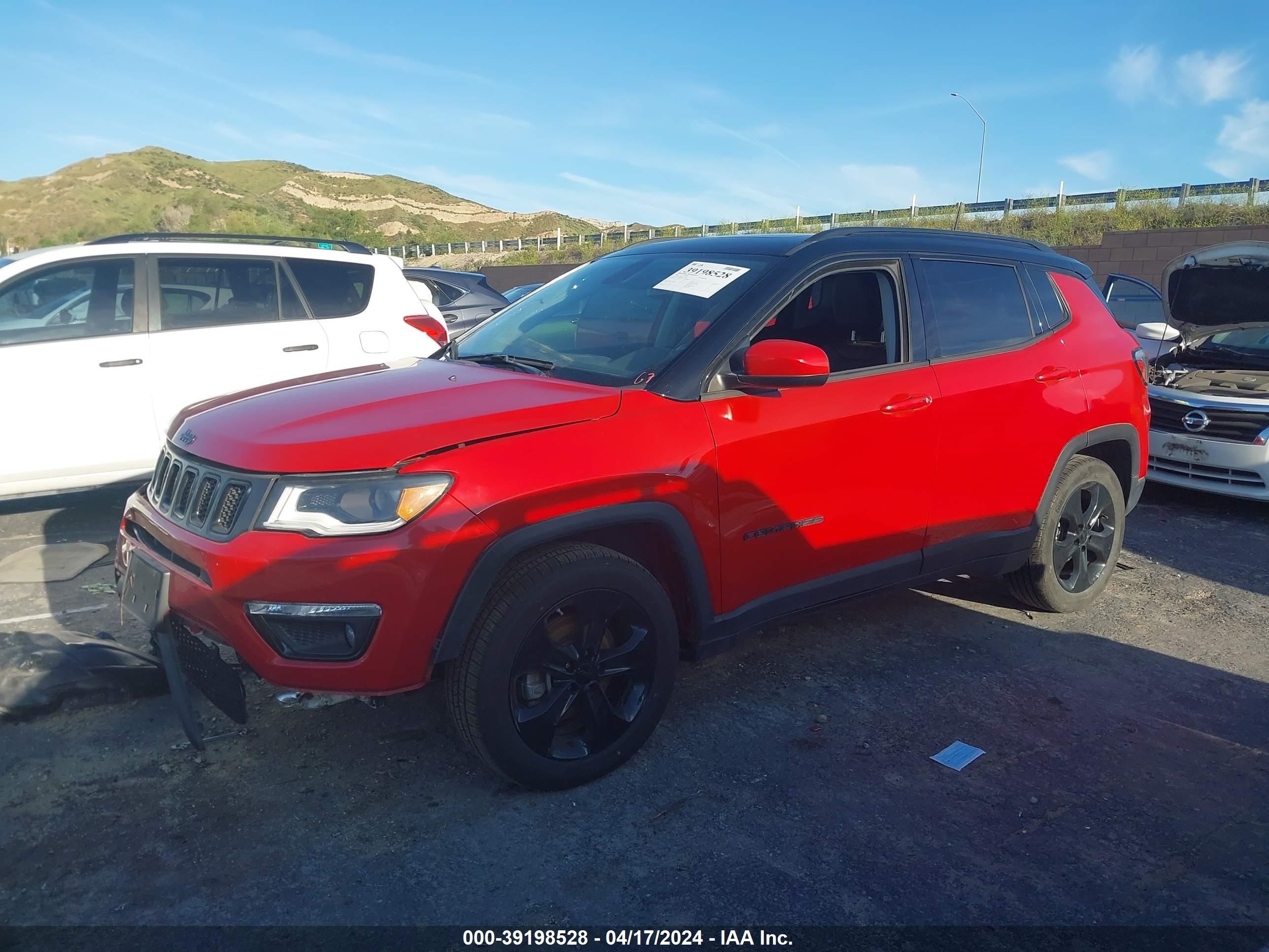 2020 Jeep Compass Altitude Fwd vin: 3C4NJCBB0LT171020