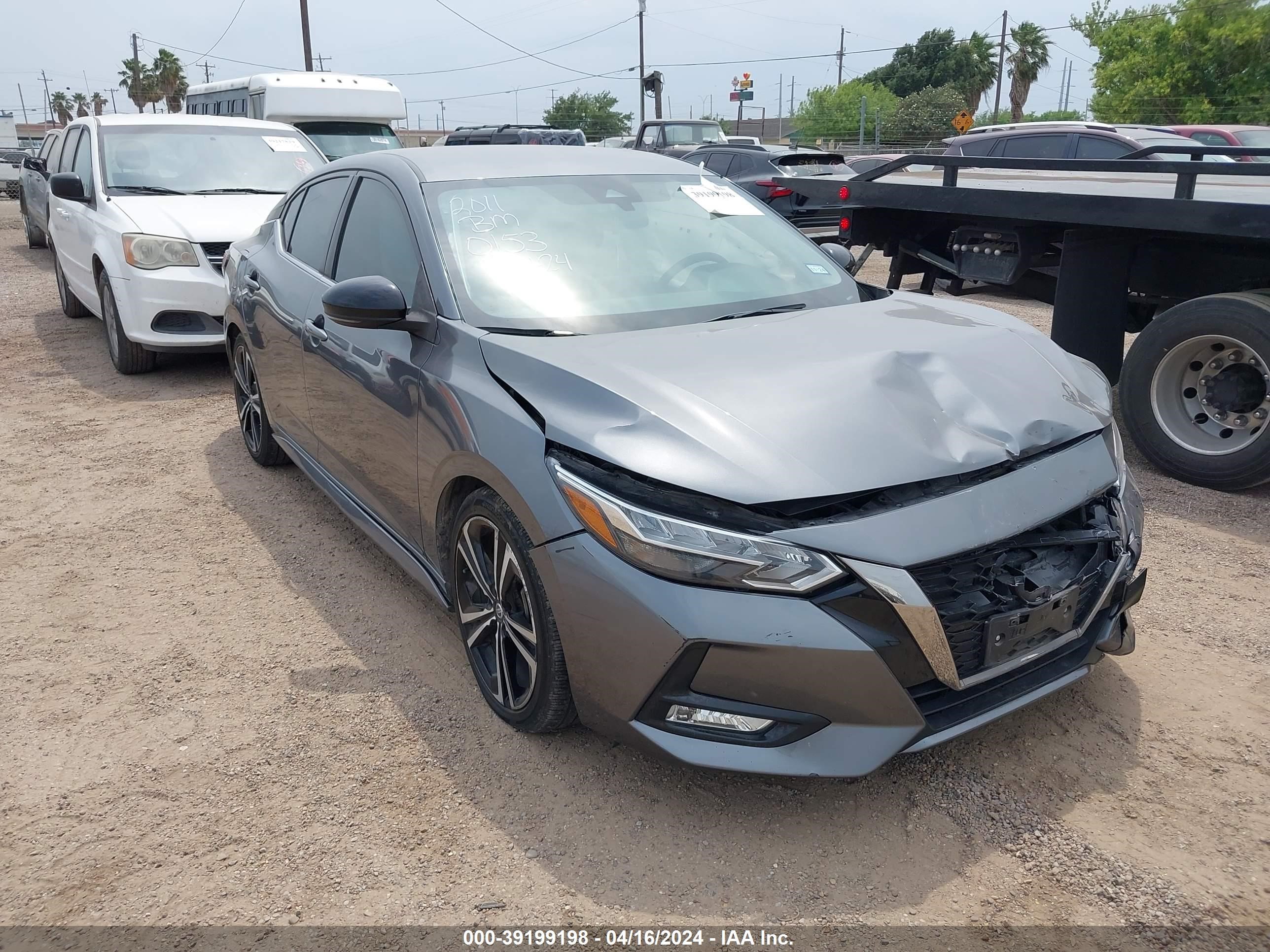 2021 Nissan Sentra Sr Xtronic Cvt vin: 3N1AB8DV9MY230153