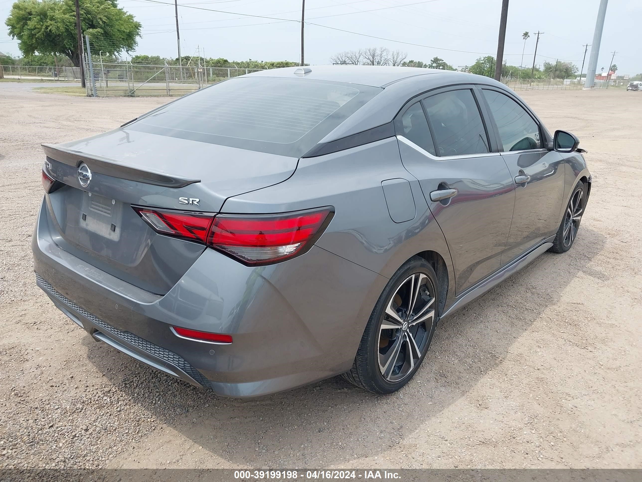 2021 Nissan Sentra Sr Xtronic Cvt vin: 3N1AB8DV9MY230153